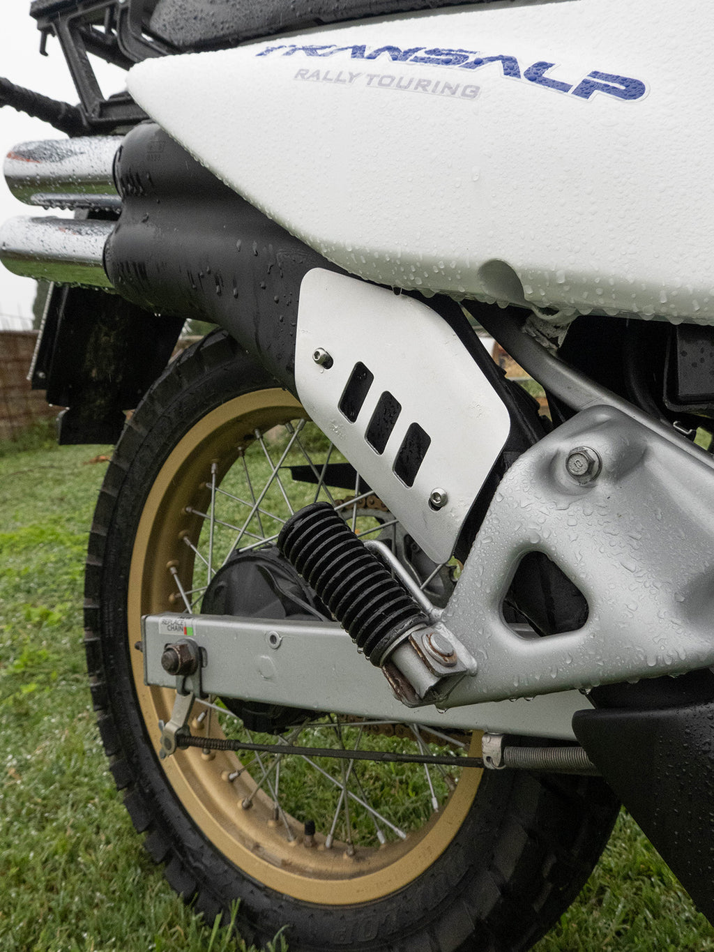 Honda Transalp 600  ’87–’99- protezione scarico