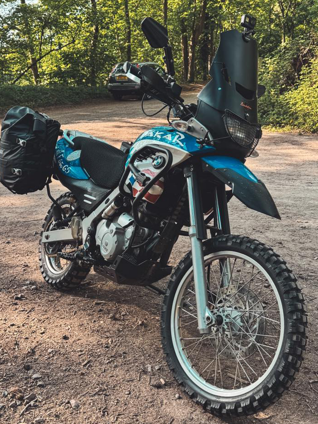 Bmw f650 gs 00 - 03 Cupolino Predator ( tre fori )