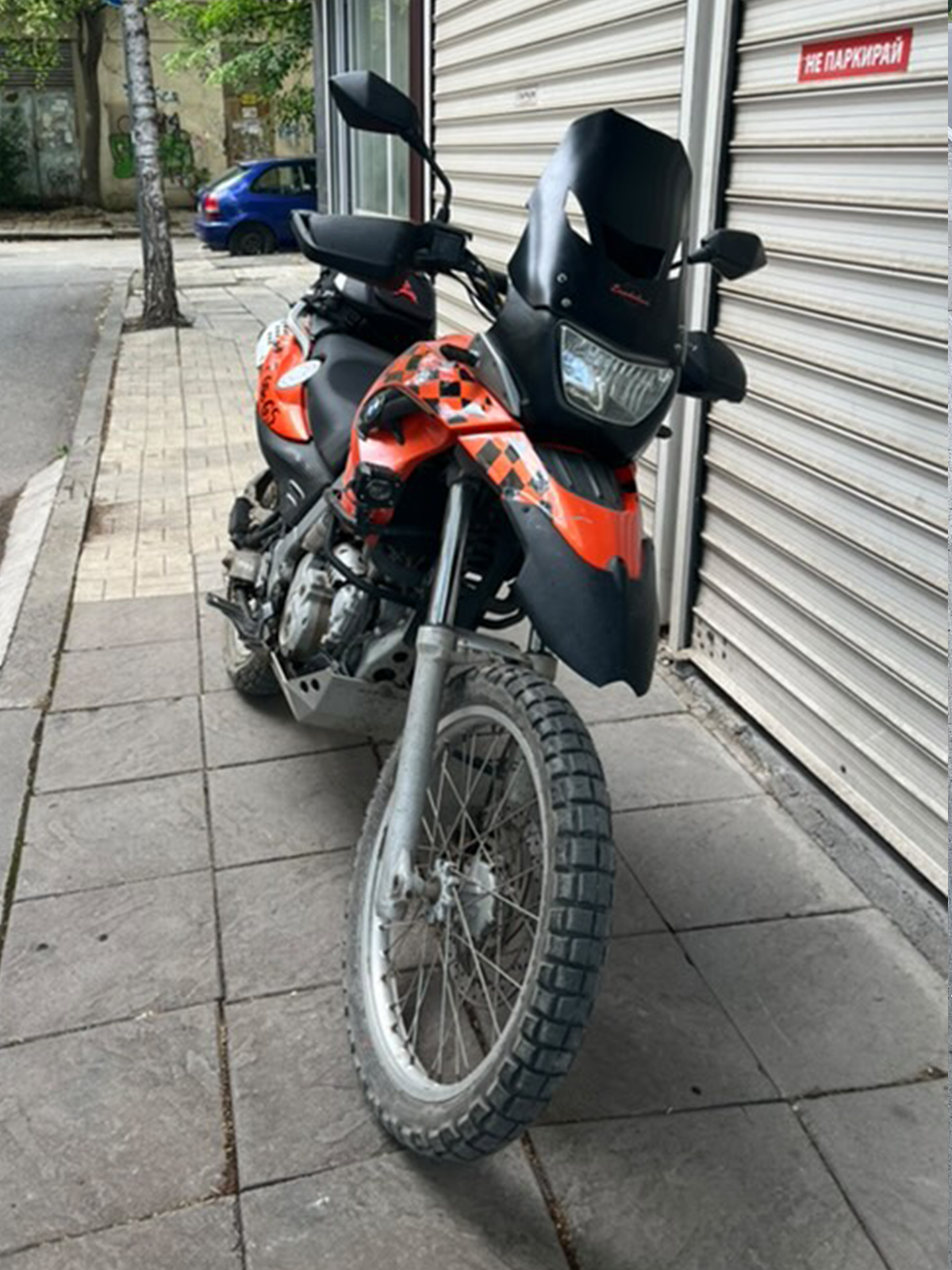 Bmw f650 gs 04 - 07 cupolino Predator ( quattro fori )