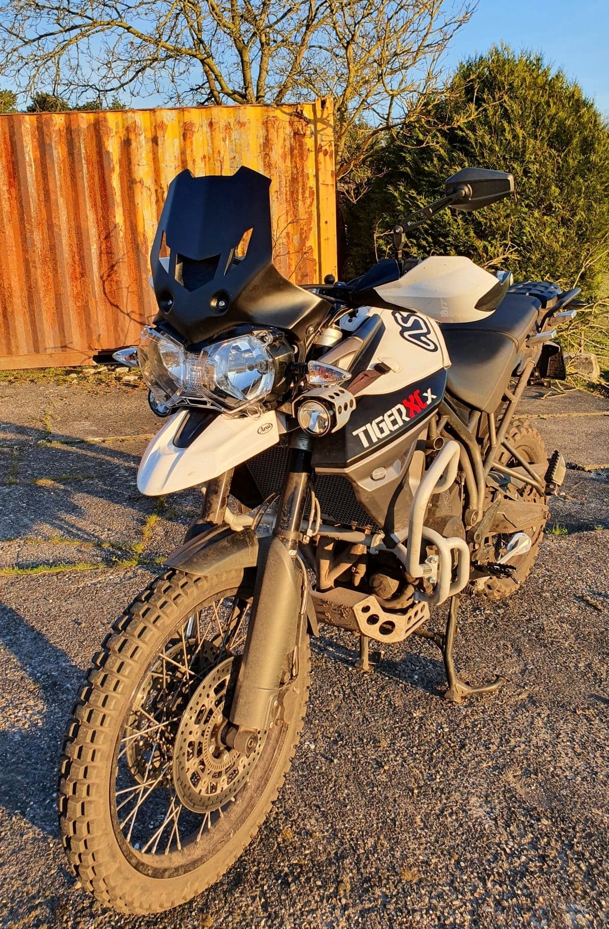 Triumph XC 800 – Cupolino Predator