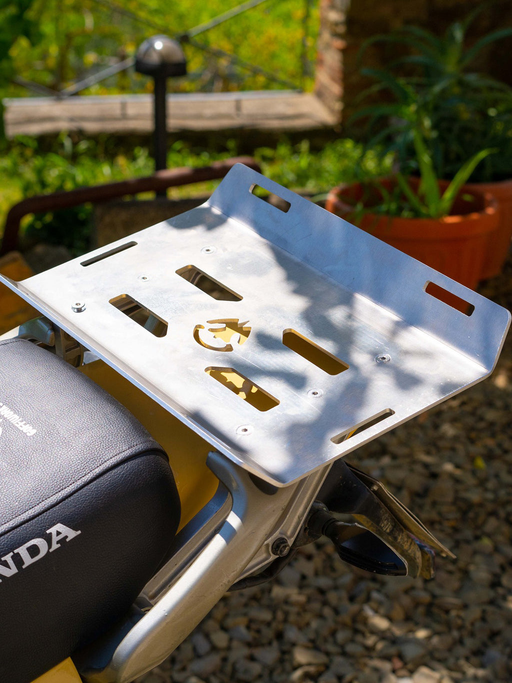 Honda Transalp XL 600 V ’87–’99 – Piastra portapacchi per borsa Morbida