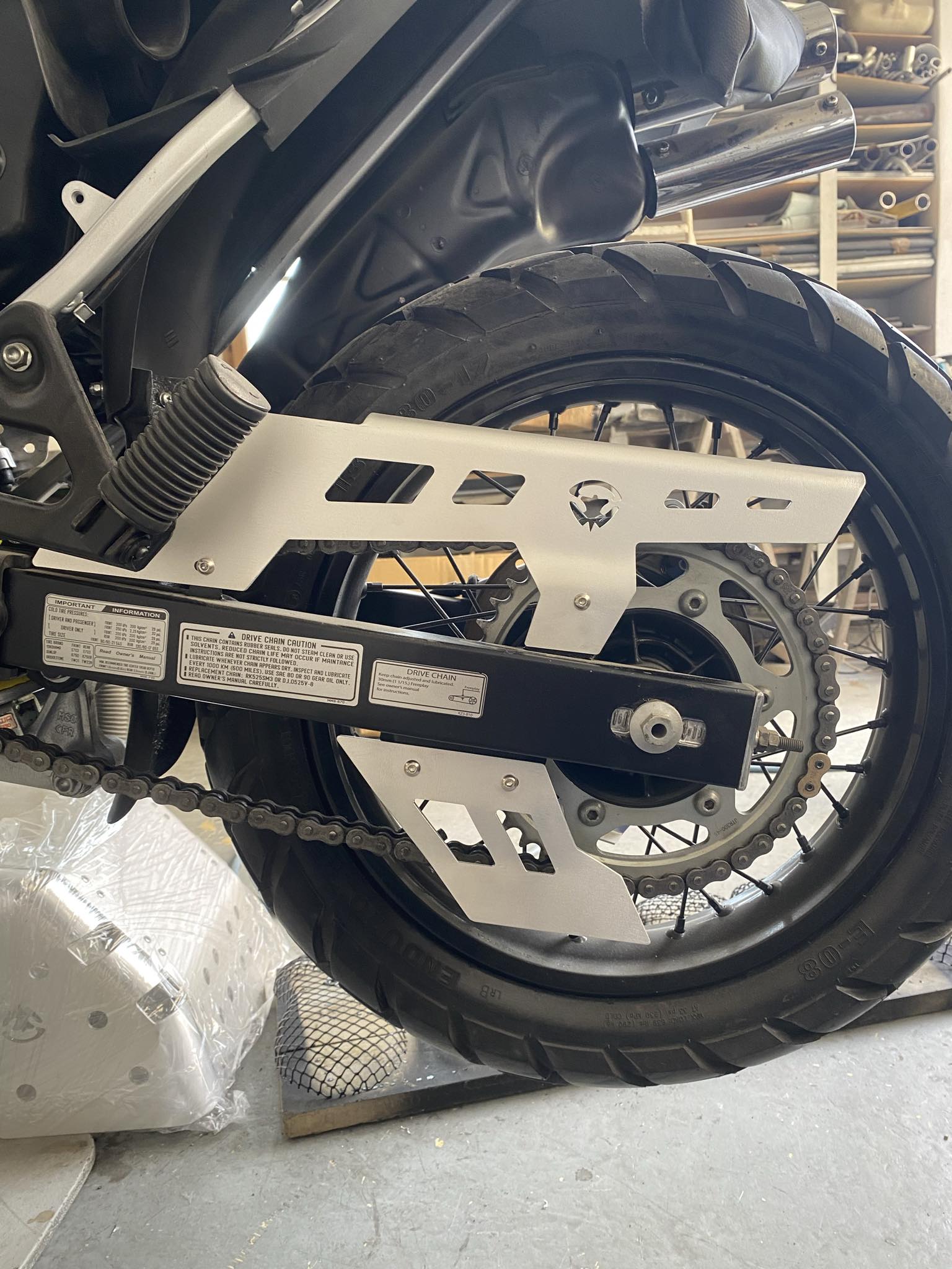 Honda Africa Twin XRV 650/750 ’88–’03 Carter catena e Guida Catena