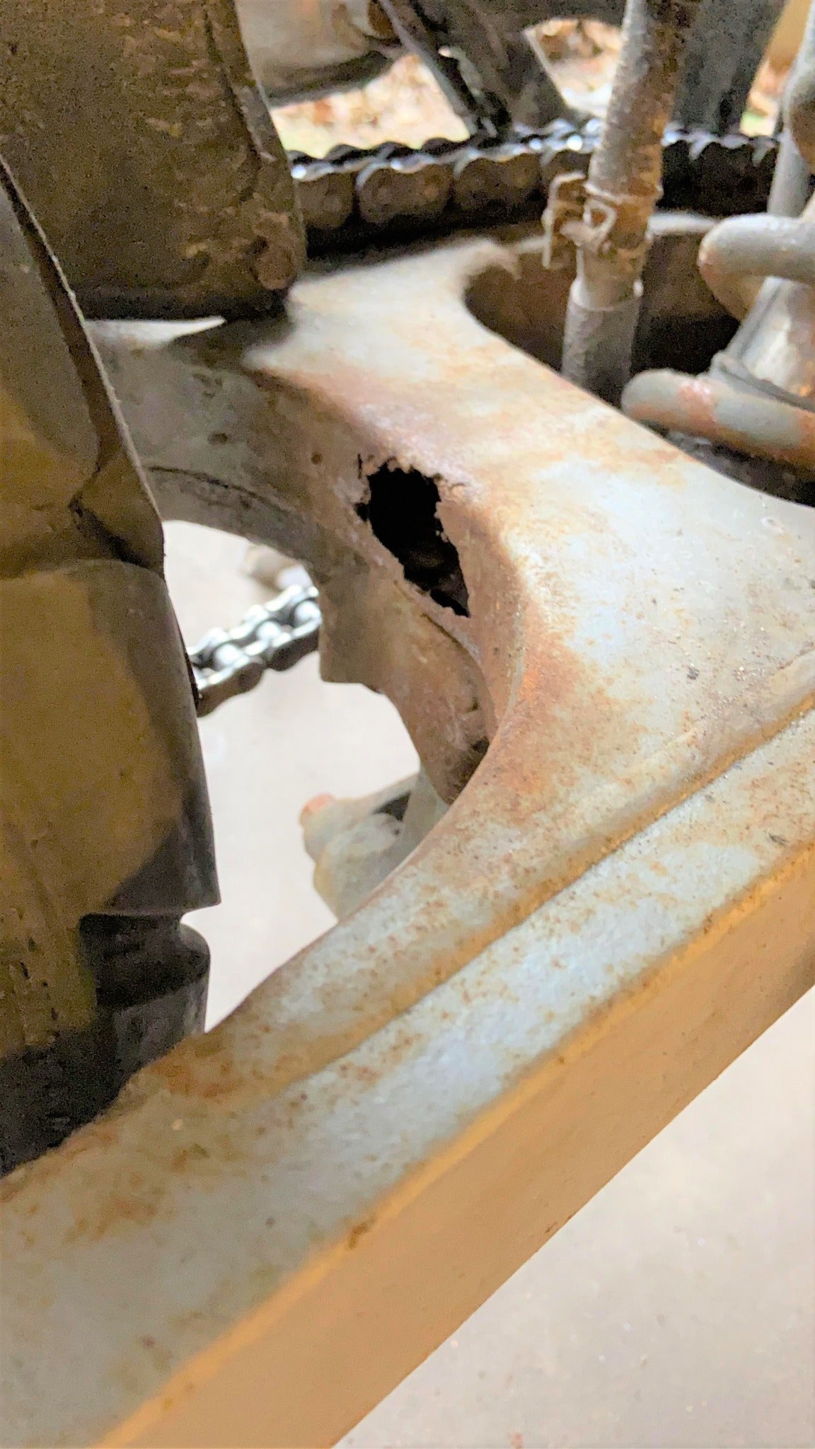 Honda Transalp XL 600 V ’87–’99 Protezione link / Mono posteriore