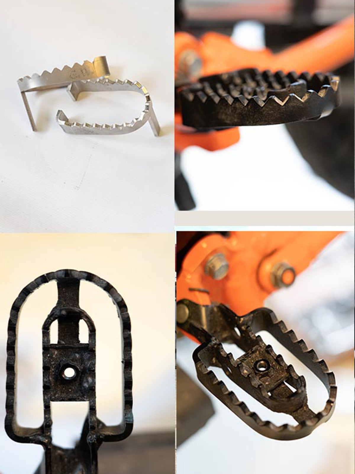 Honda Africa Twin XRV 650/750 ’88–’03 – Pedane a saldare