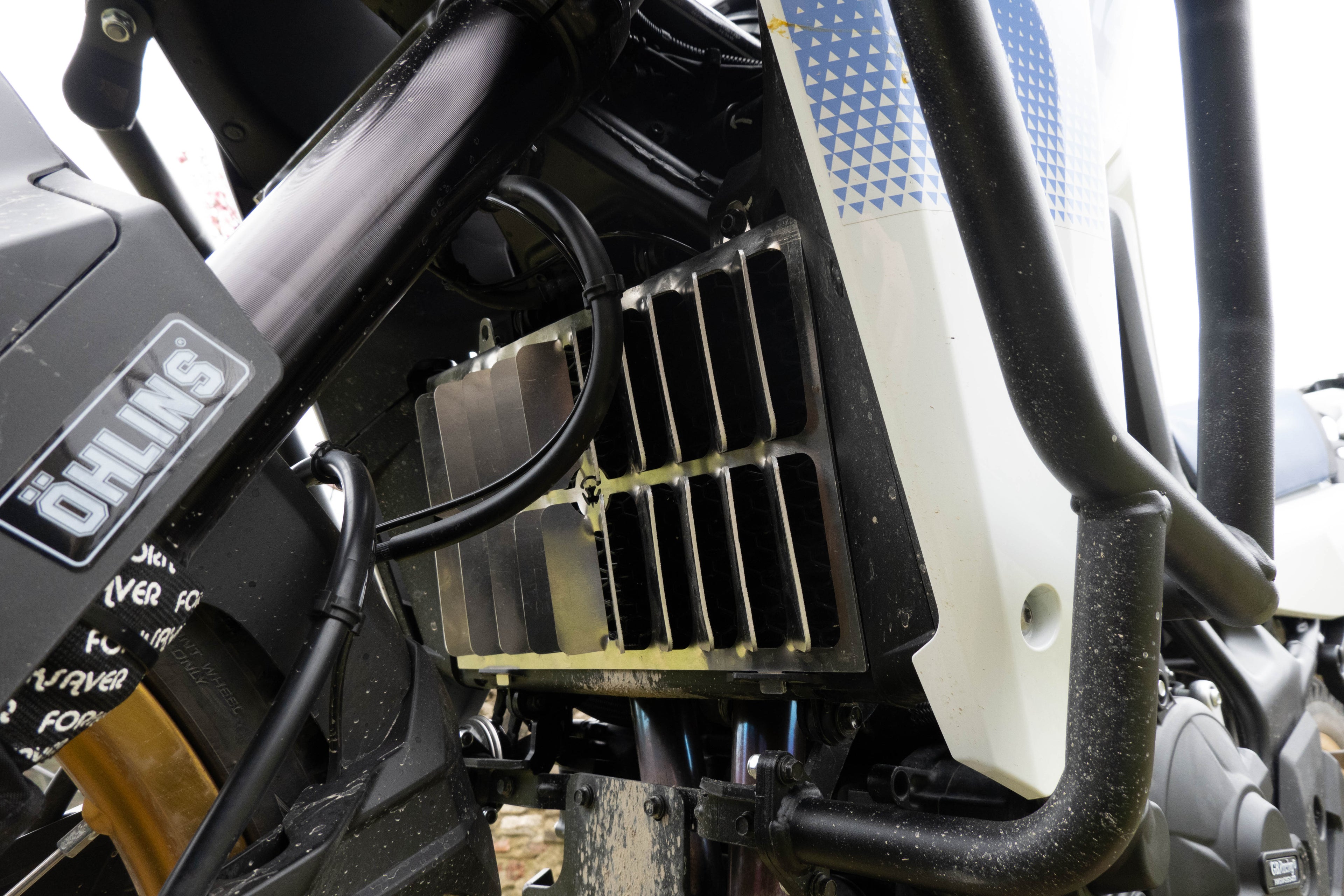 HONDA TRANSALP 750  – Griglia radiatore rally