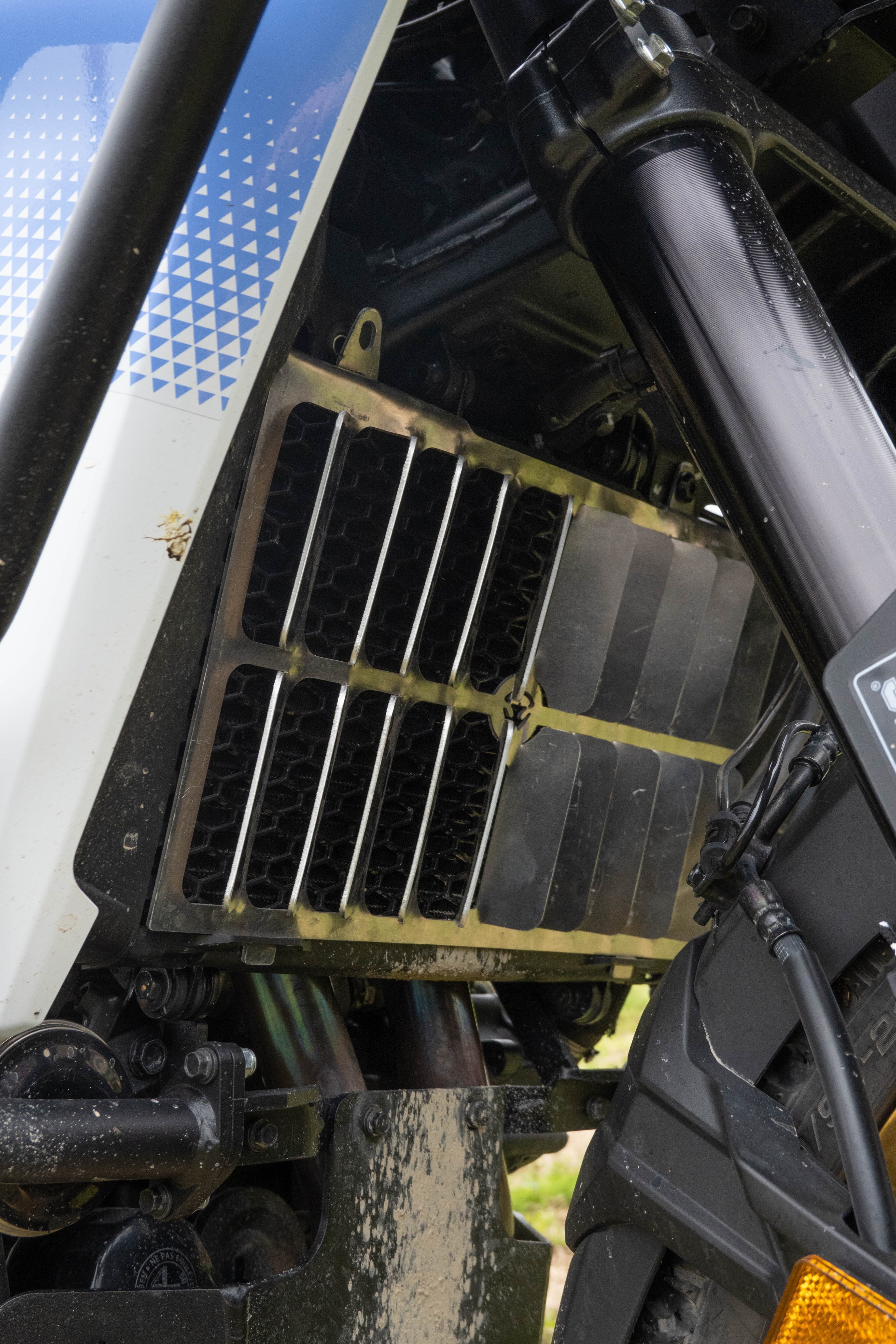 HONDA TRANSALP 750  – Griglia radiatore rally