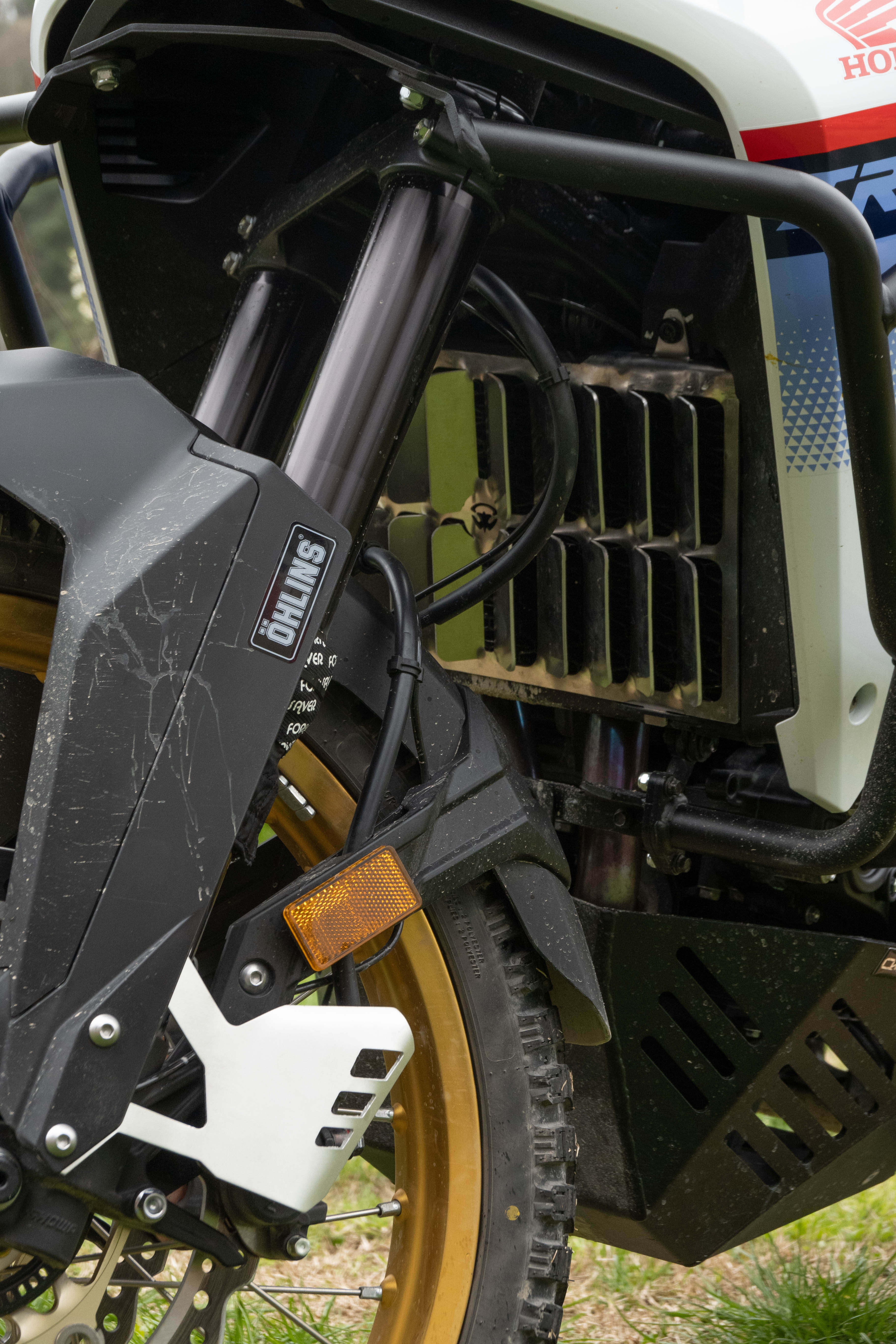 HONDA TRANSALP 750  – Griglia radiatore rally