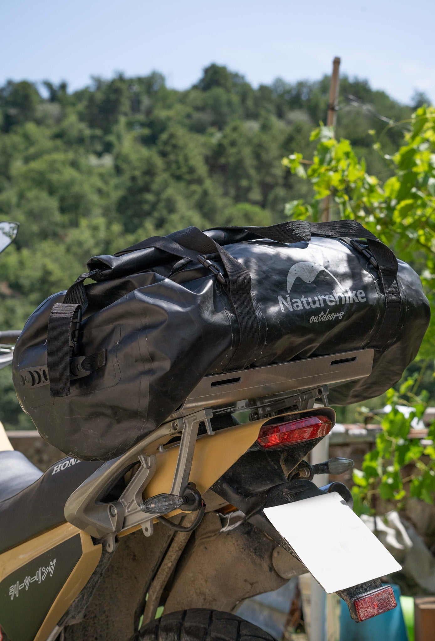 Honda Transalp XL 650 V ’00 –’06 – Piastra portapacchi per borsa Morbida