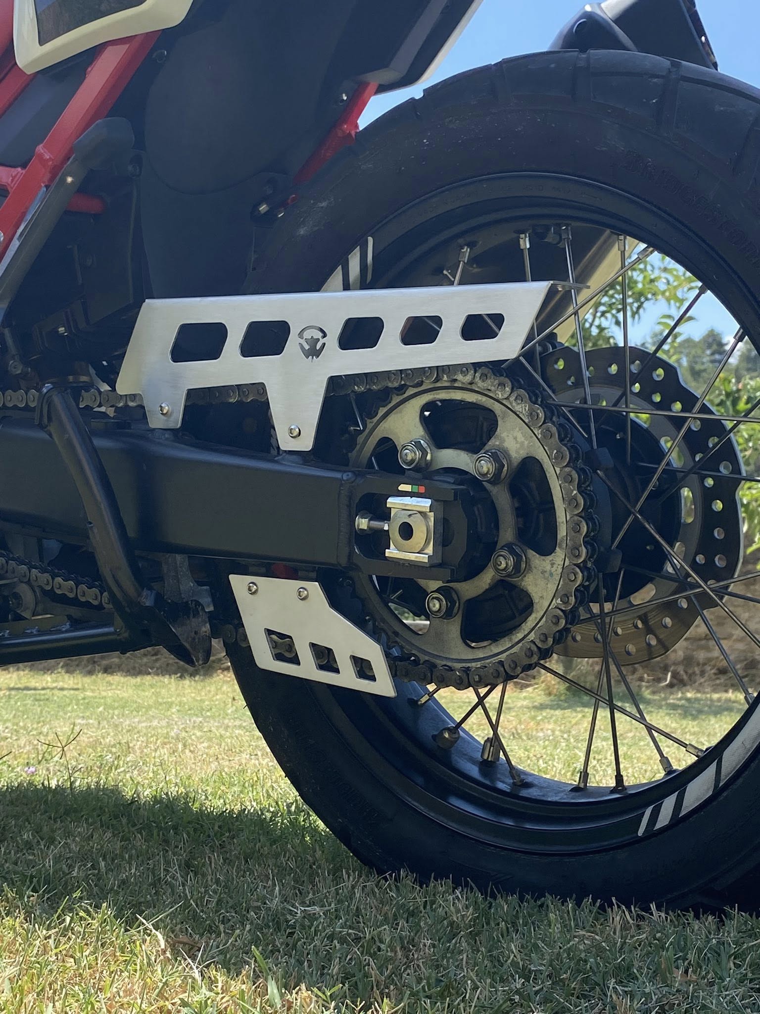 TRANSALP 750 / AFRICA TWIN 1100 Carter catena e guida catena