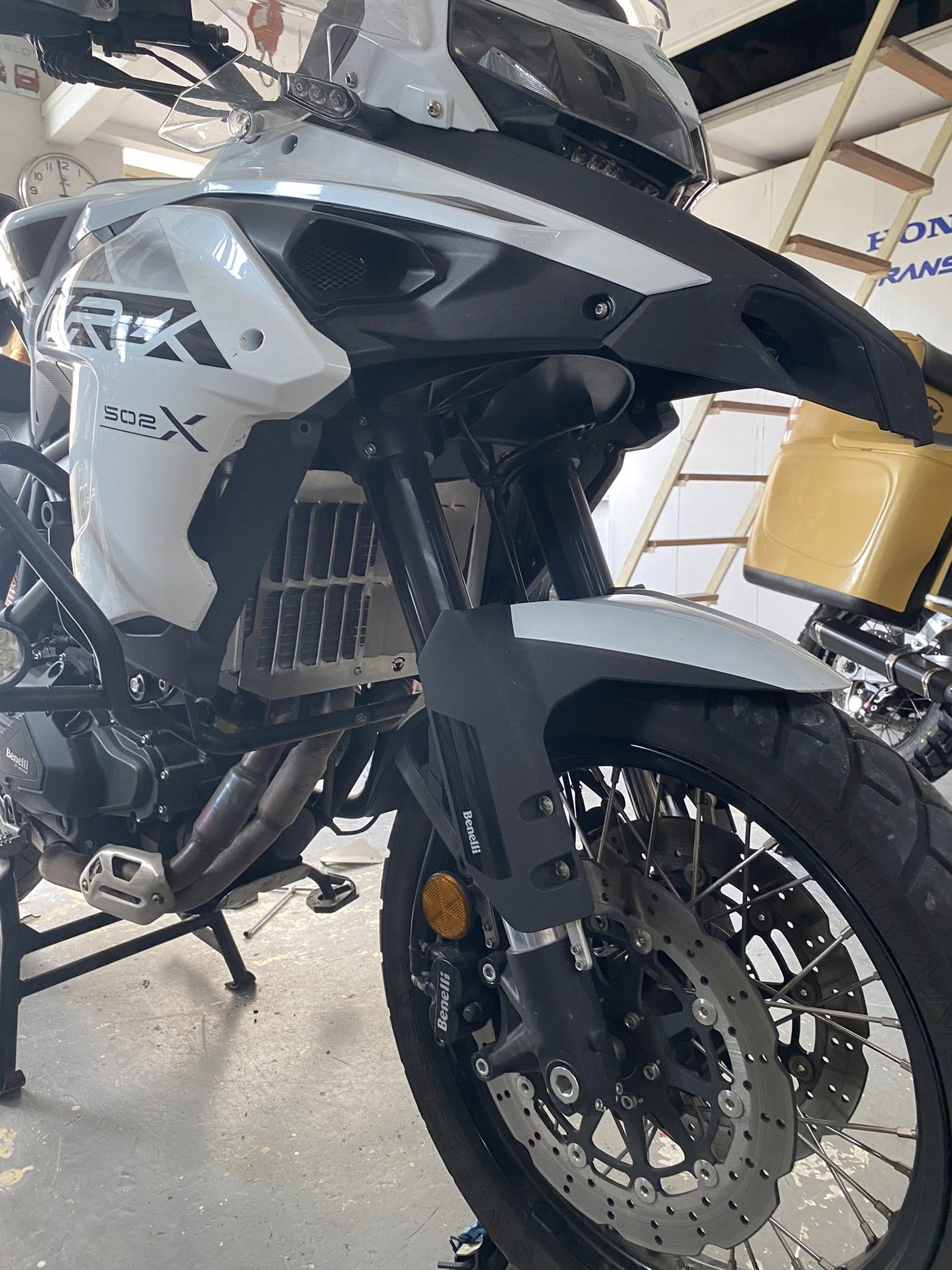 Benelli Trk 502 x - Griglia radiatore