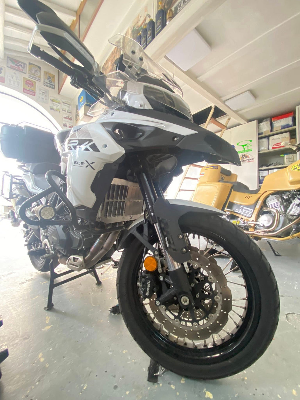 Benelli Trk 502 x - Griglia radiatore