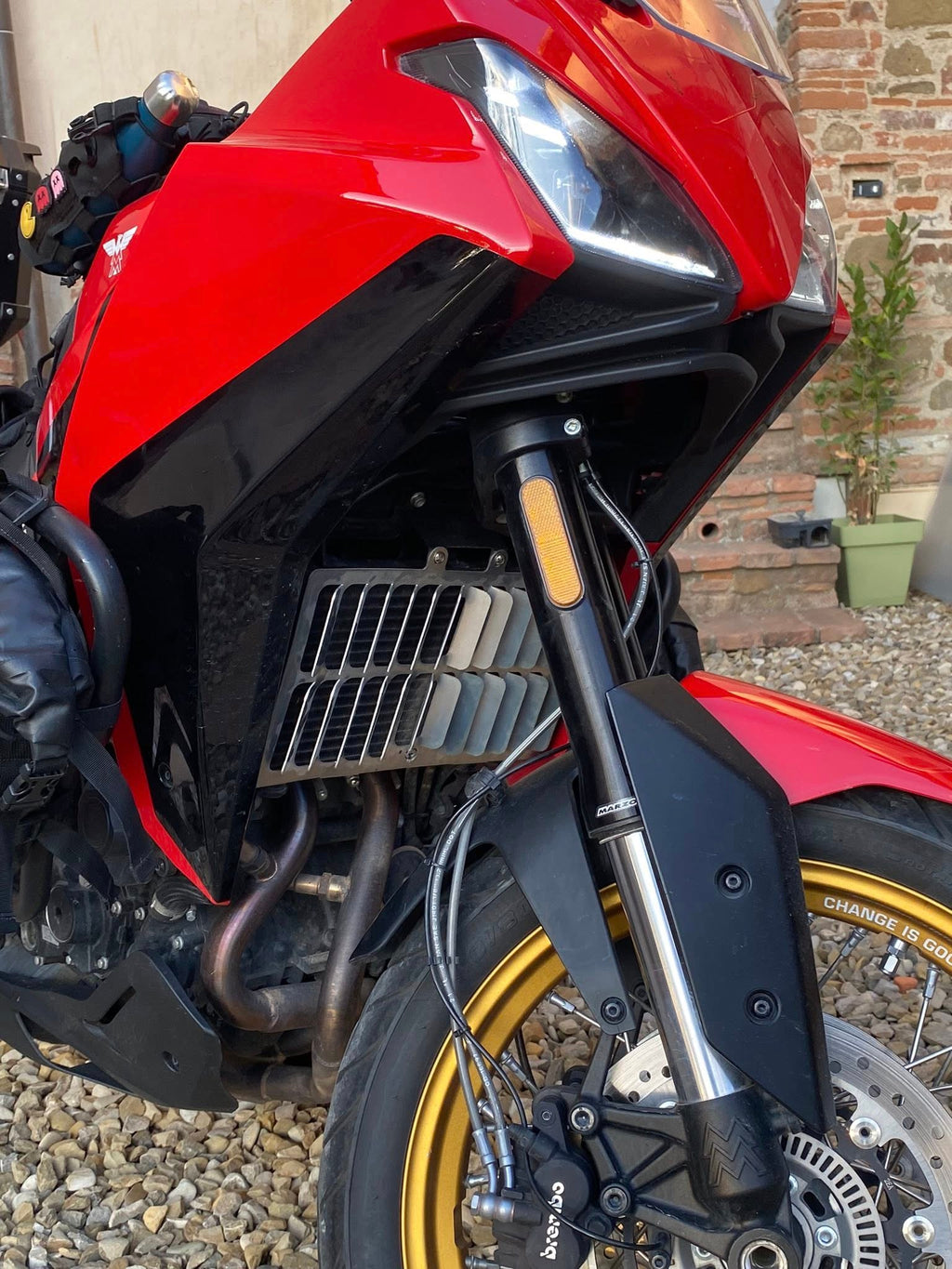 MORINI X CAPE 650  – Griglia radiatore