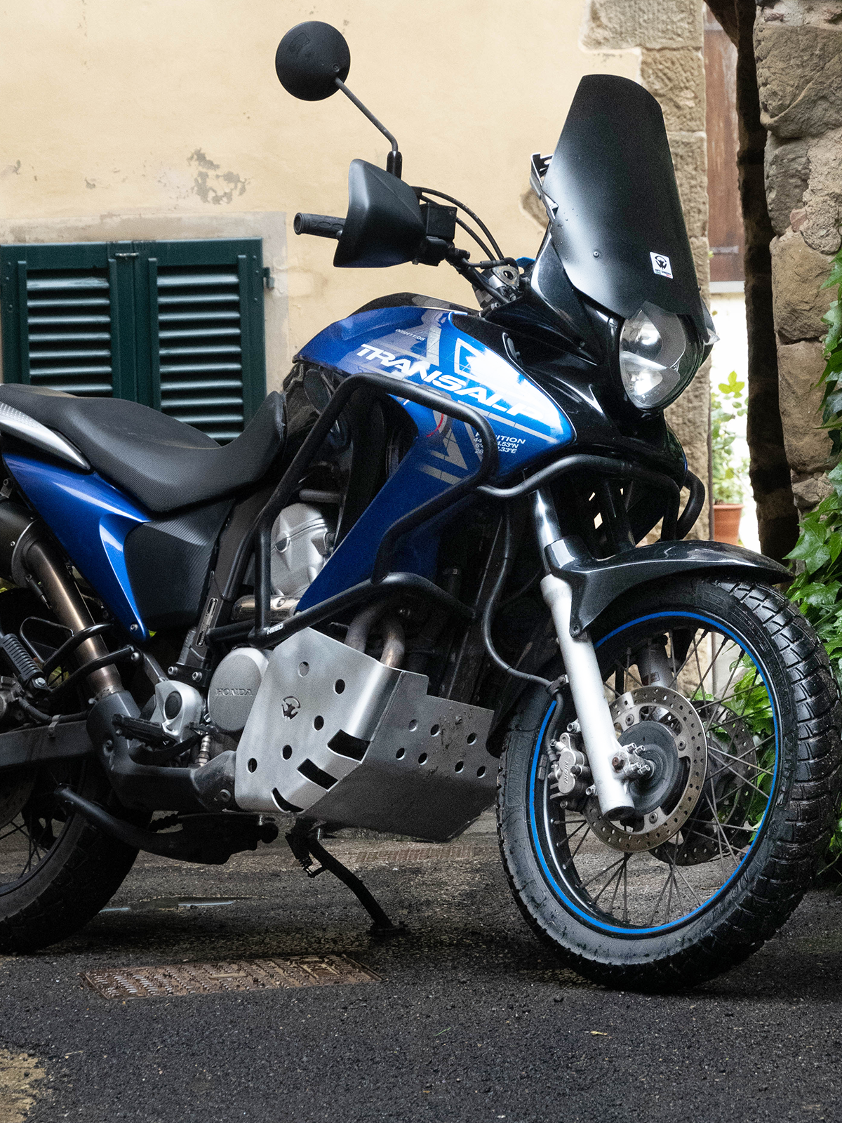 Honda Transalp XL 700  V – Paracoppa 4 mm in Alluminio
