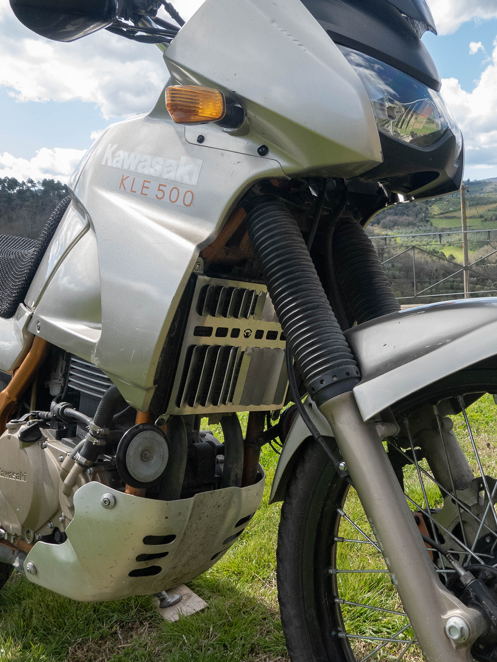 Kawasaki KLE 500 ’93–’07 – Griglia radiatore