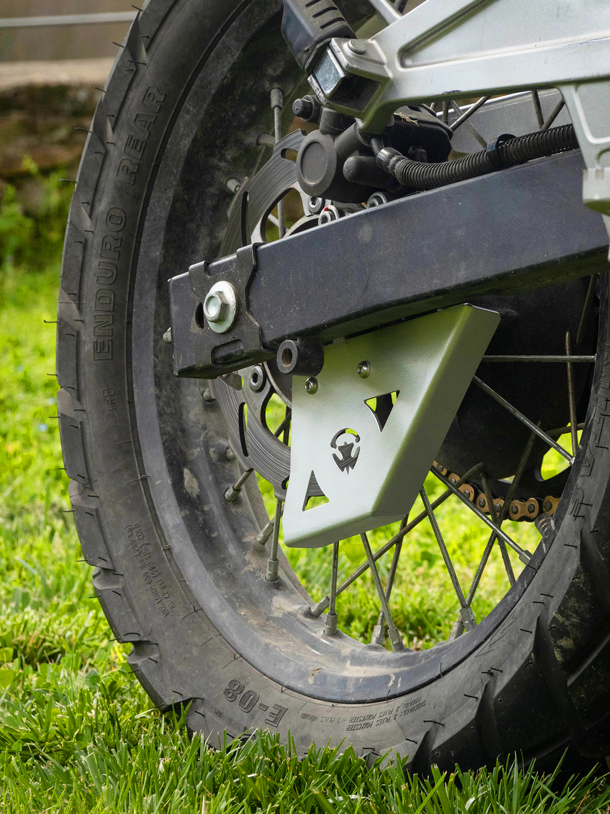 Kawasaki KLE 500 ’93–’07 – Protezione disco posteriore