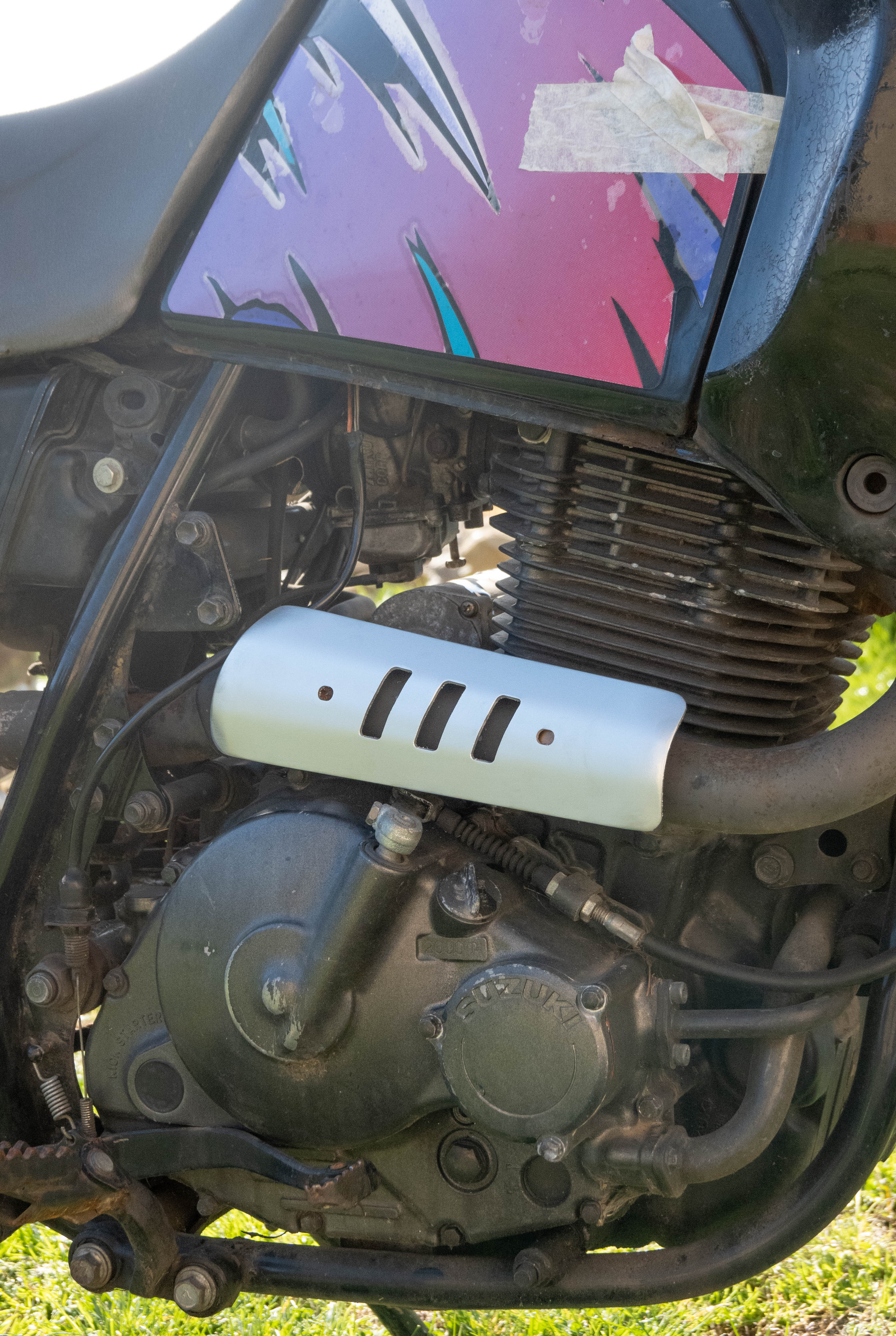 Suzuki DR 650 RSE ’90–’97 – Protezione Collettore