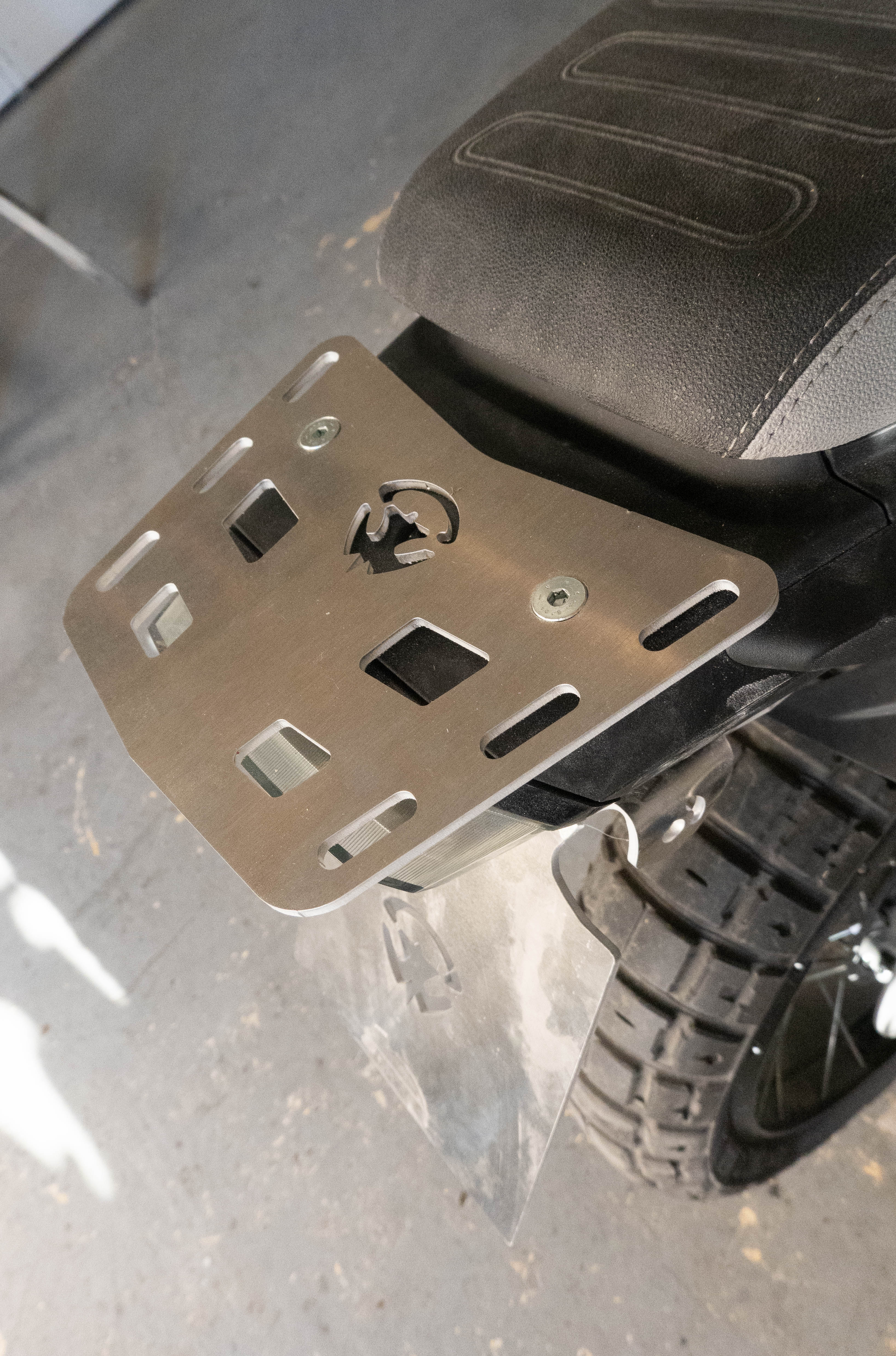 CF MOTO 450 MT – piastra porta pacchi rally mini