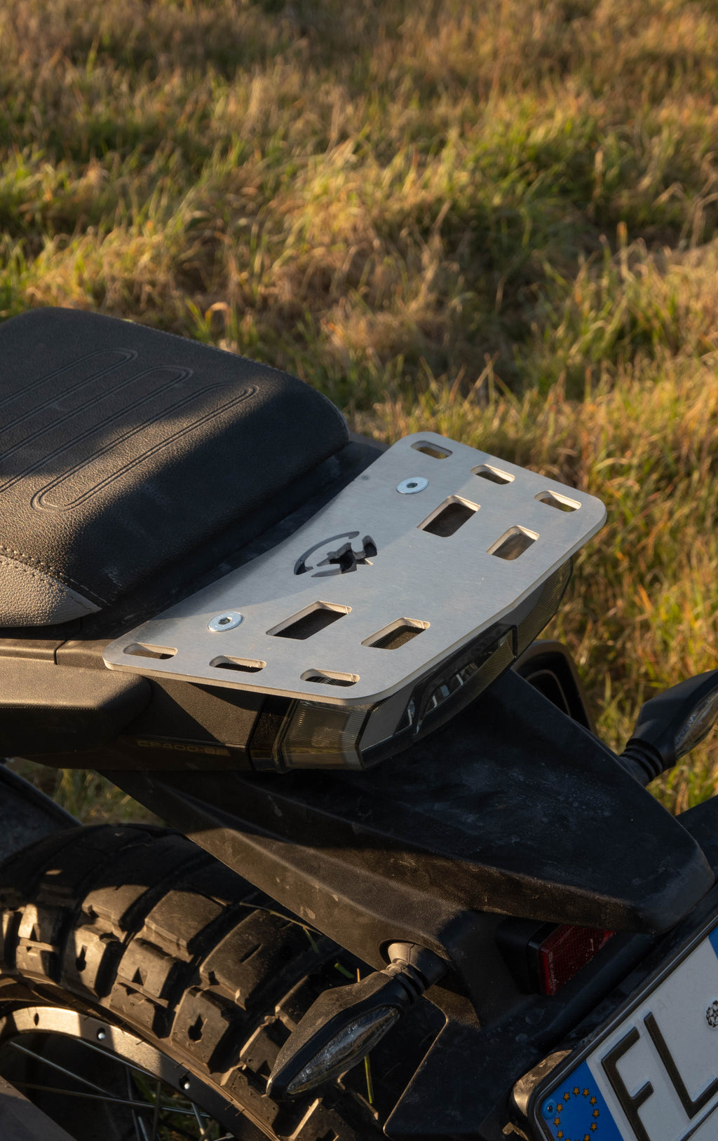 CF MOTO 450 MT – piastra porta pacchi rally mini