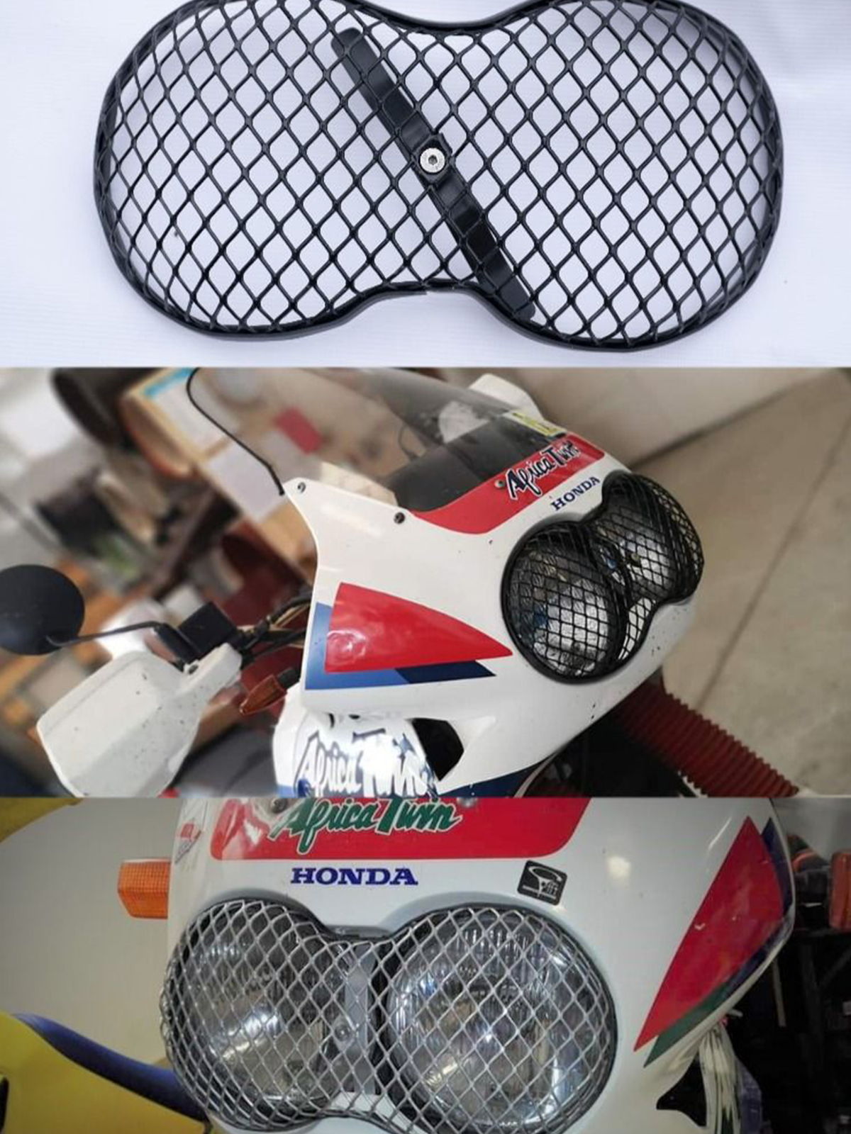 Honda Africa Twin XRV 750 RD04 ’90–’94 – Griglia Protezione Faro