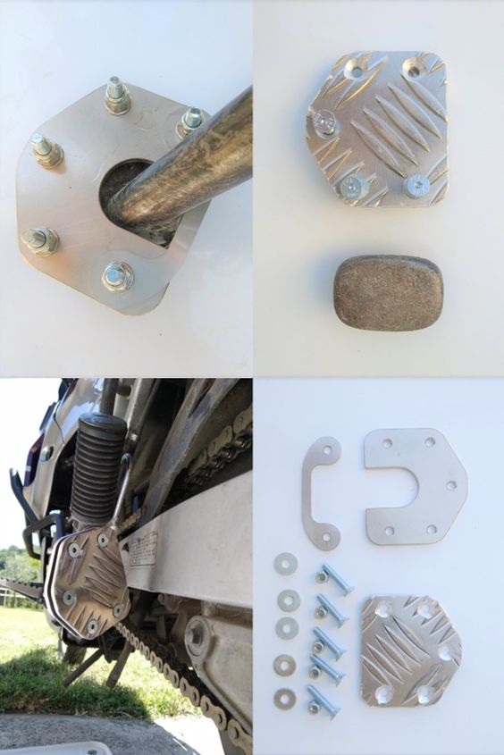 Honda Transalp 600/650/700 – Estensione cavalletto laterale