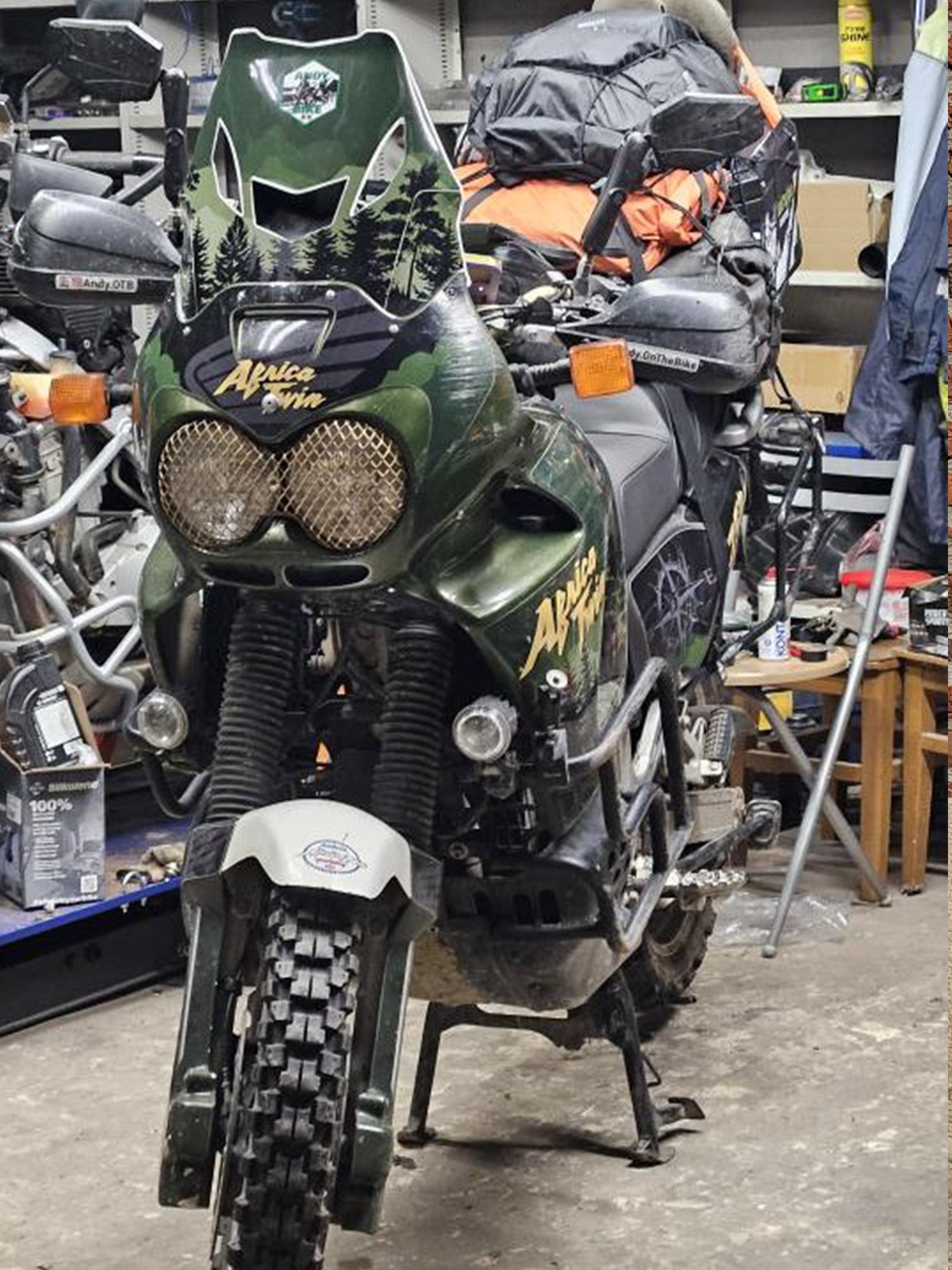Honda Africa Twin XRV 750 RD07A ’96 –’03 – Cupolino Predator
