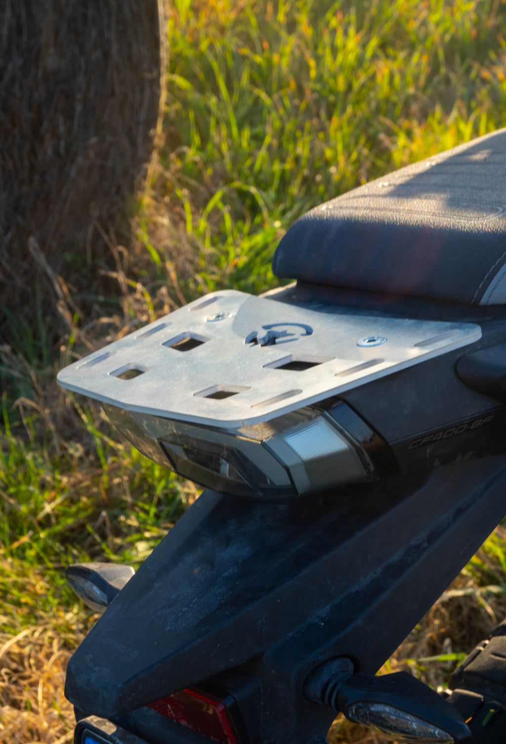 CF MOTO 450 MT – piastra porta pacchi rally mini