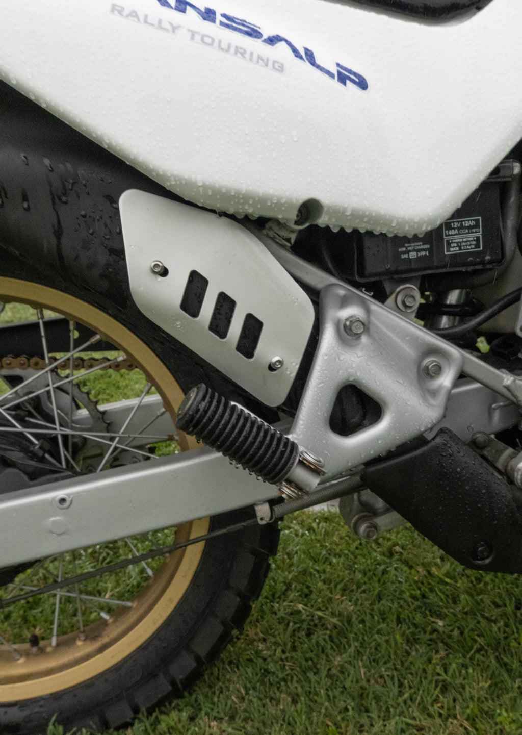 Honda Transalp 600  ’87–’99- protezione scarico