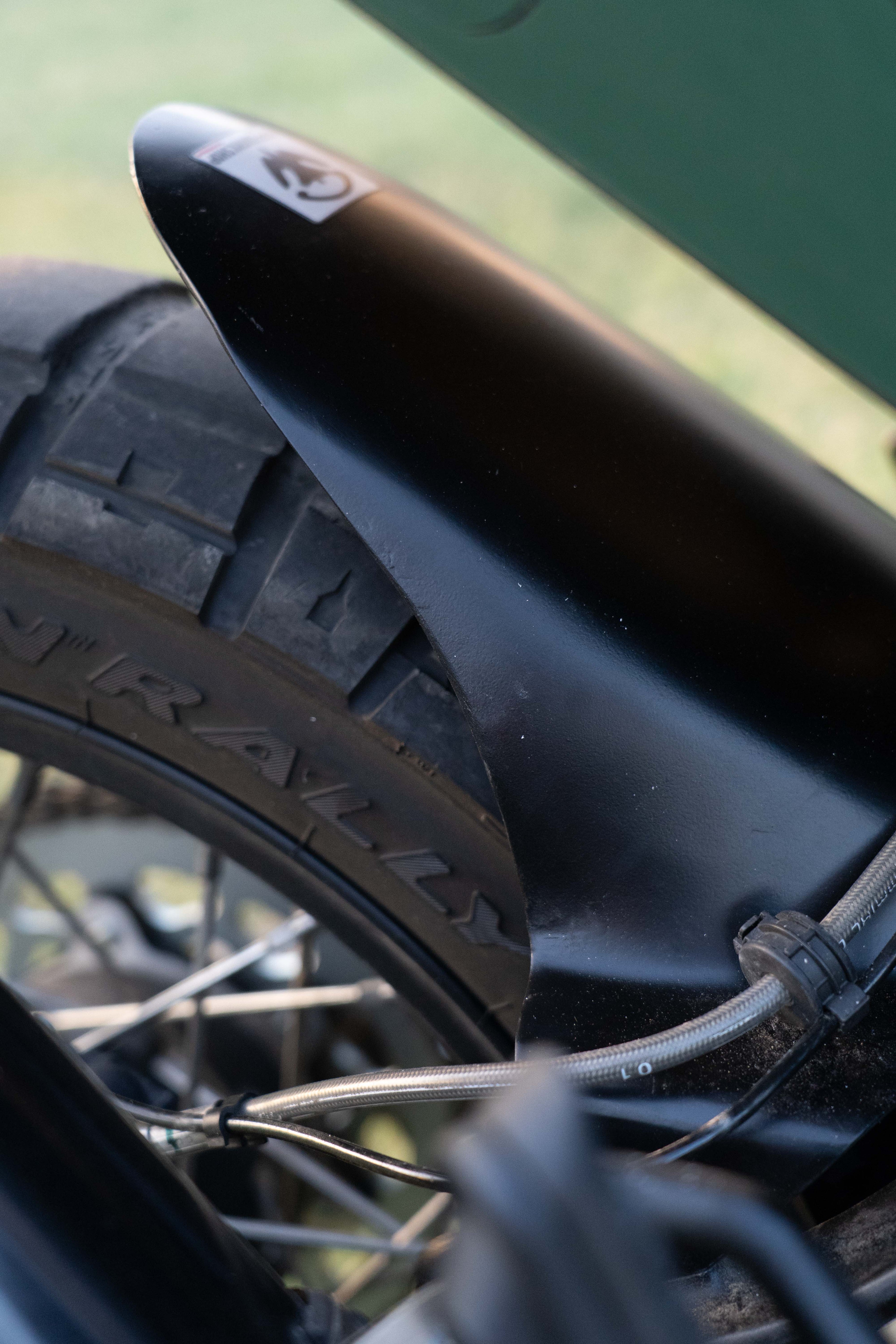 MORINI X CAPE 650 Parafango POSTERIORE RIALZATO