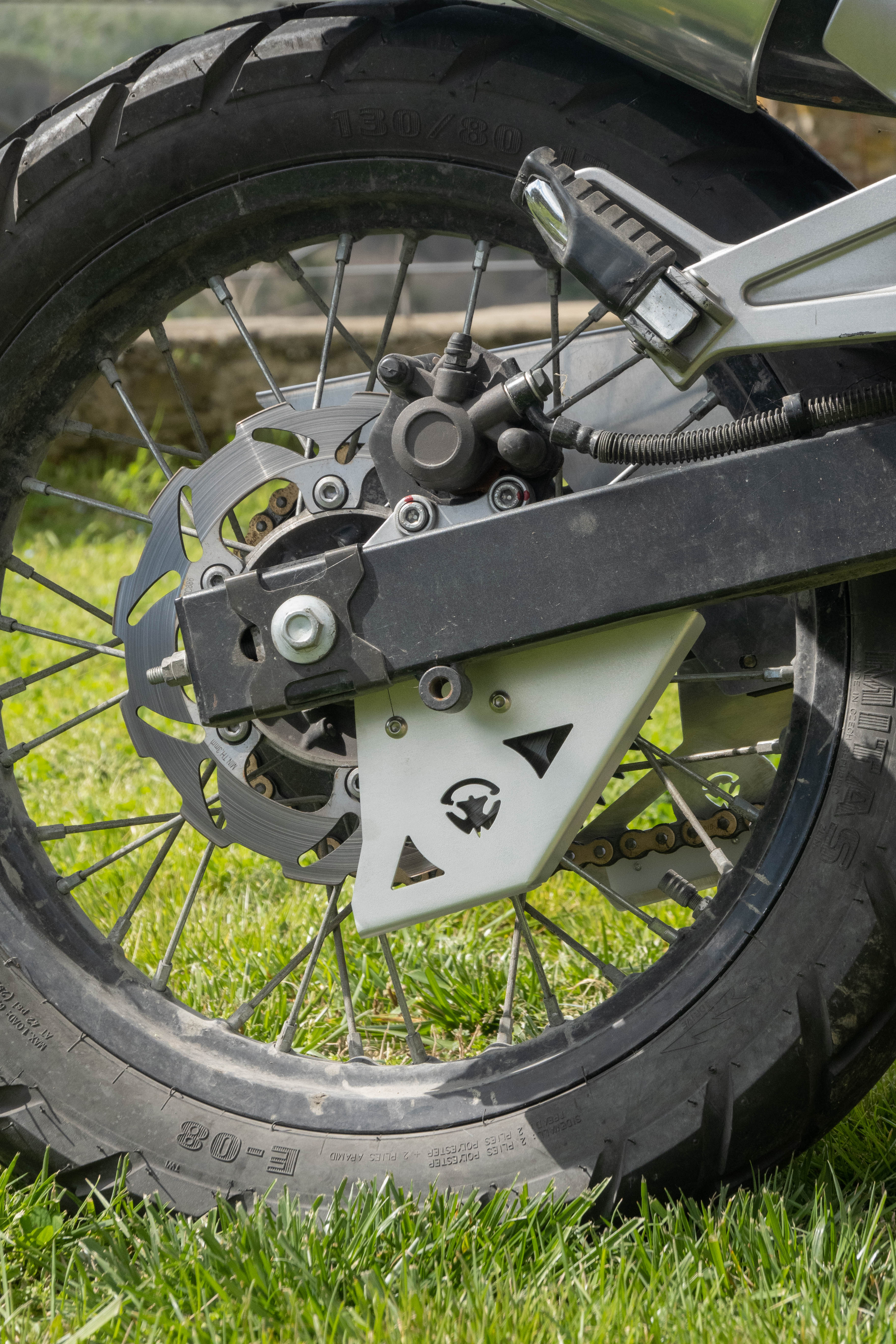 Kawasaki KLE 500 ’93–’07 – Protezione disco posteriore