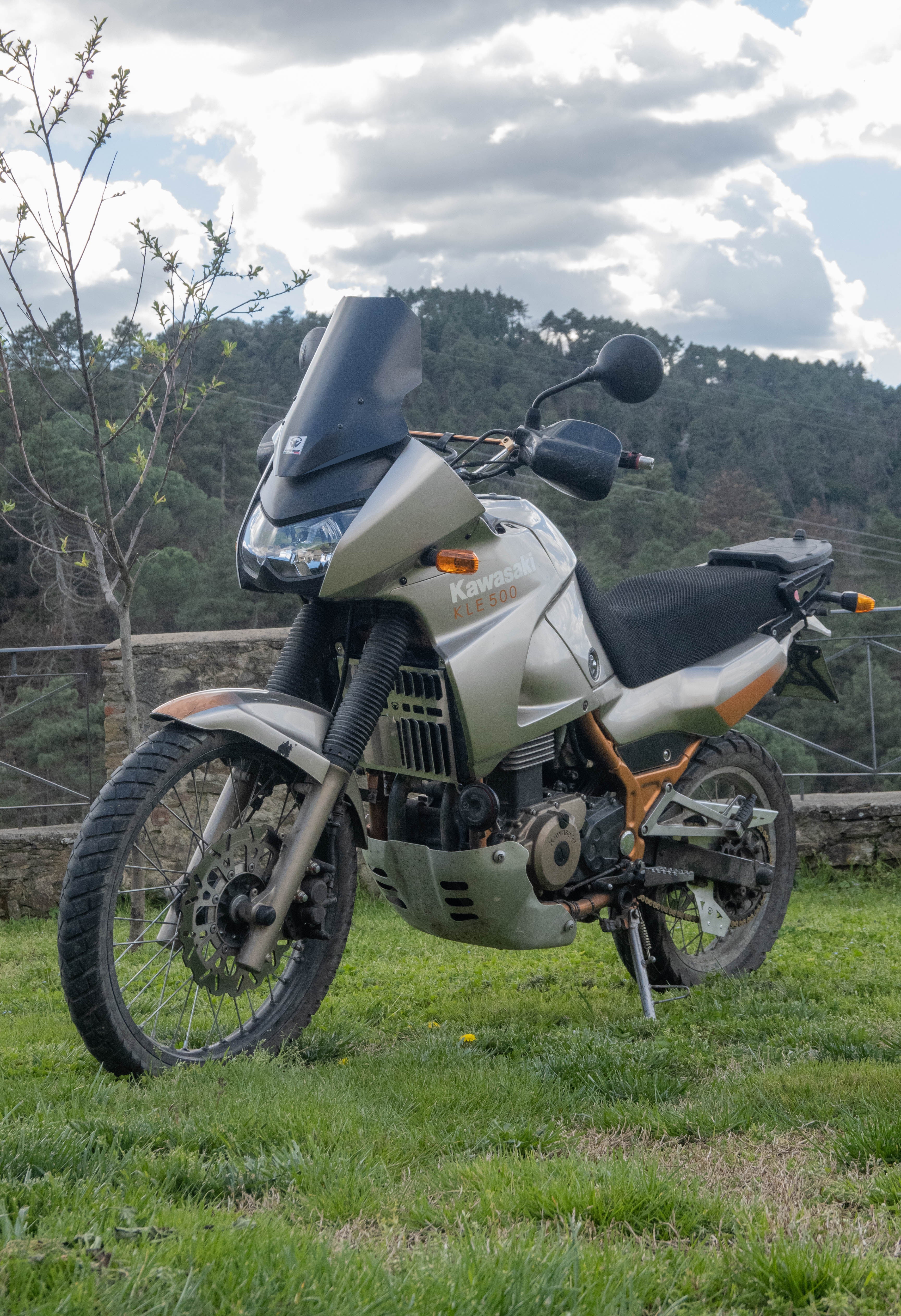 Cupolino rally KAWASAKI KLE 500 terza serie