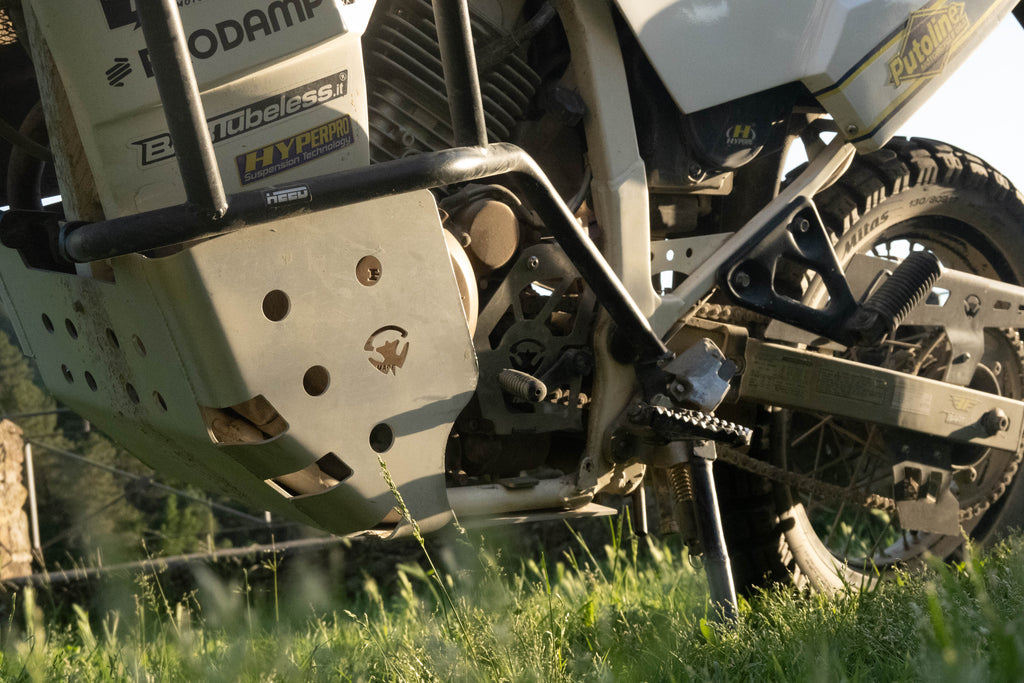 Honda Transalp XL 600 V ’87–’99 – Paracoppa 4 mm  in Alluminio e Protezione Motore
