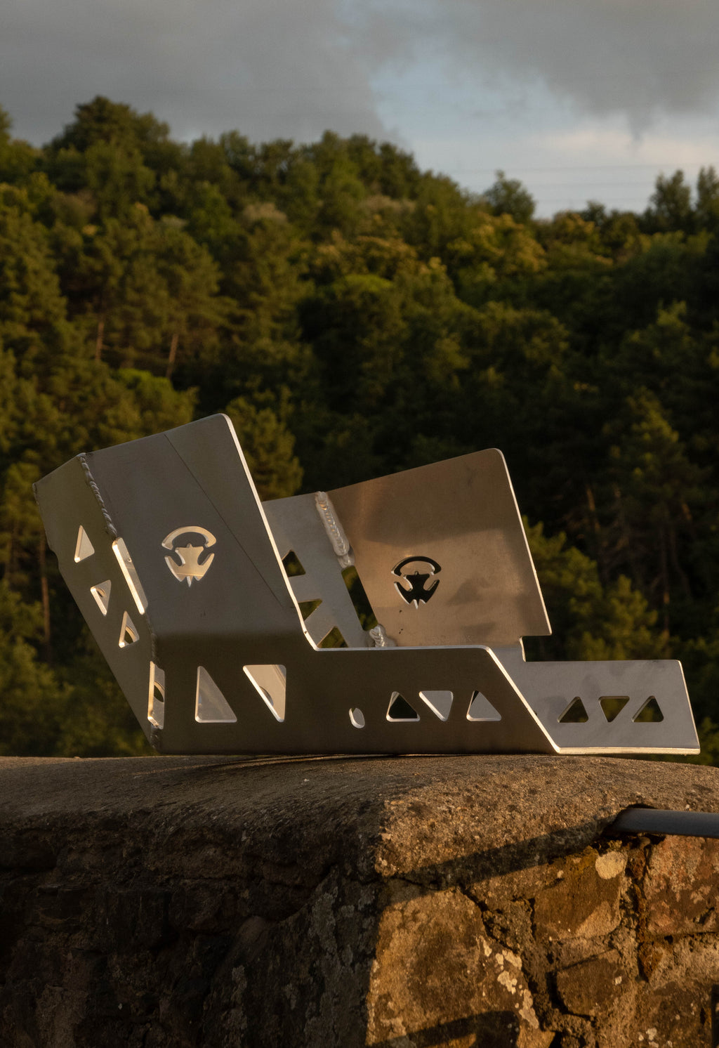 CF MOTO 450 MT – parcoppa 4 mm alluminio – protezione motore