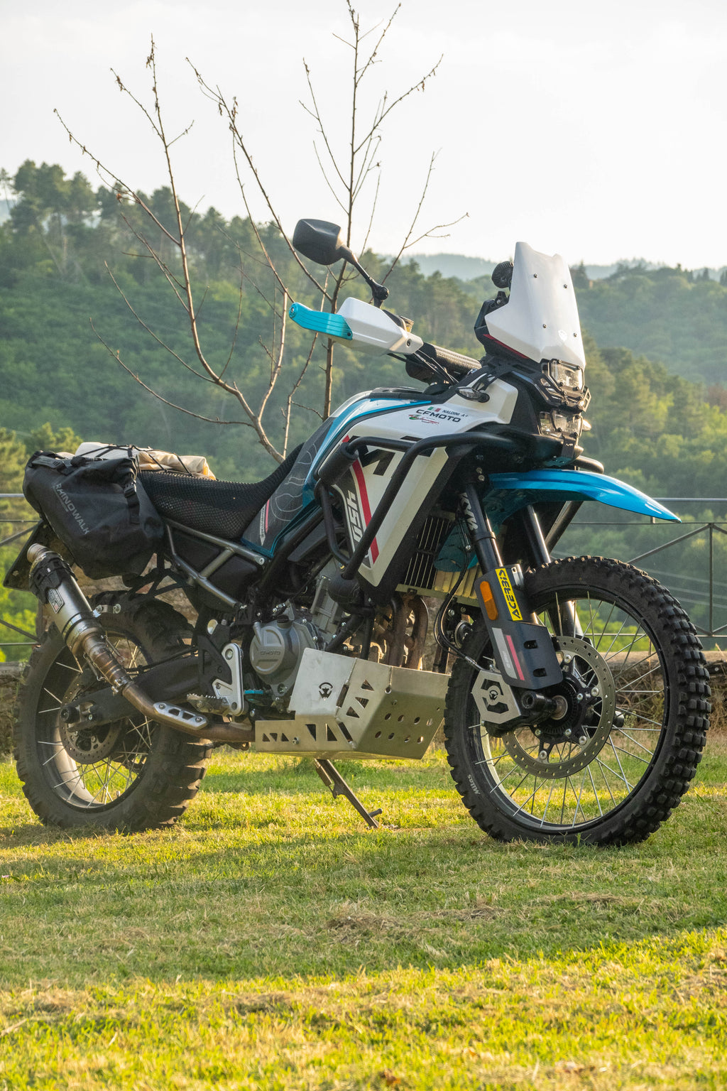 CF MOTO 450 MT – parcoppa 4 mm alluminio – protezione motore