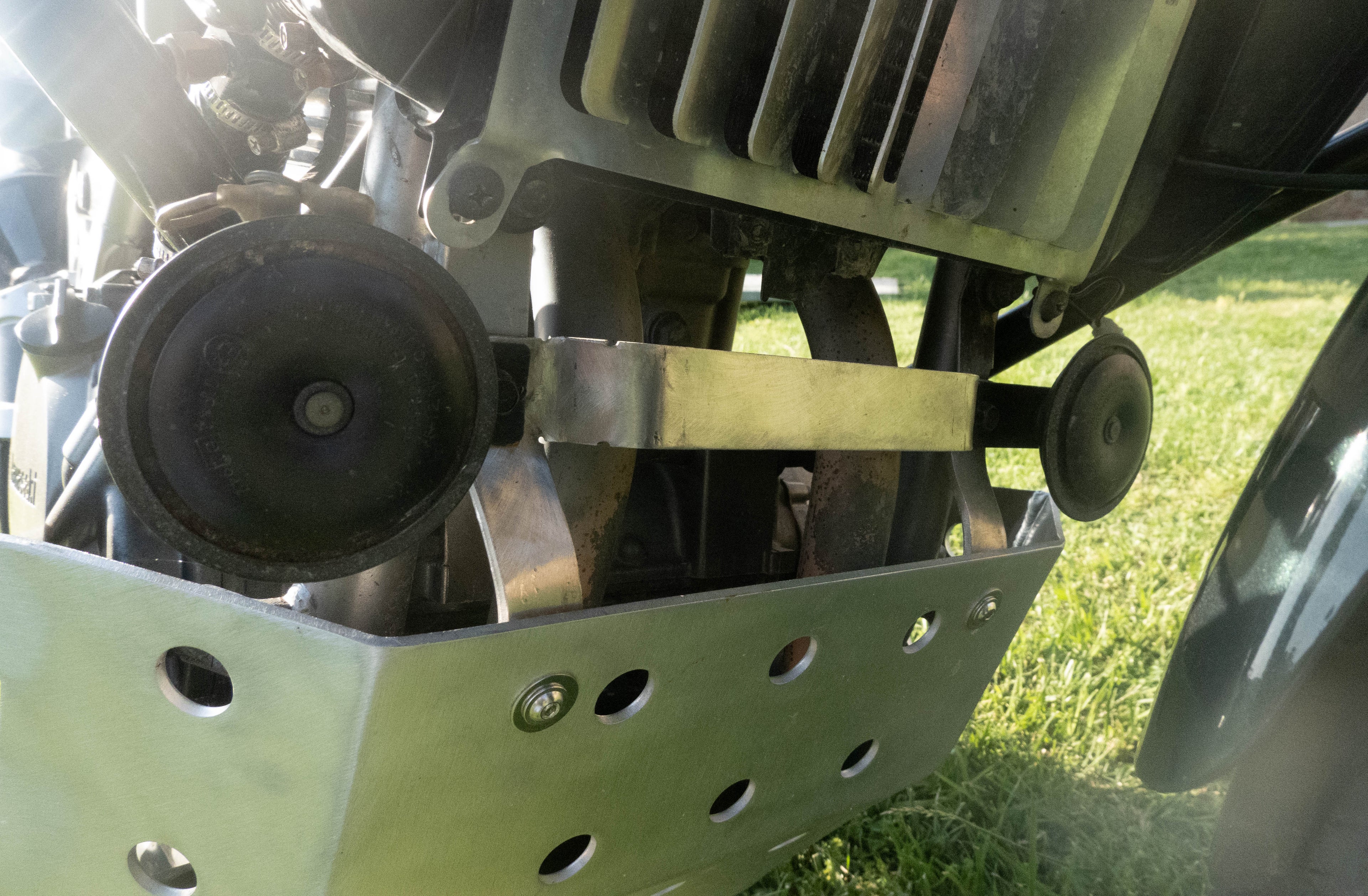 Kawasaki KLE 500 ’91–’07 – Paracoppa 4 mm alluminio - protezione motore