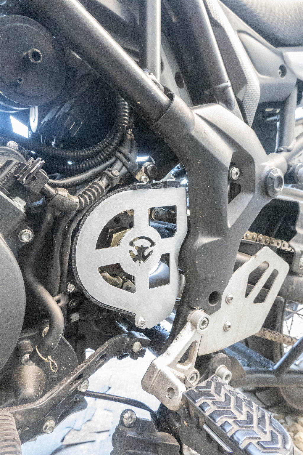 Benelli TRK  502 / 502 x  V ’17–’24  - Carter pignone a smontaggio rapido