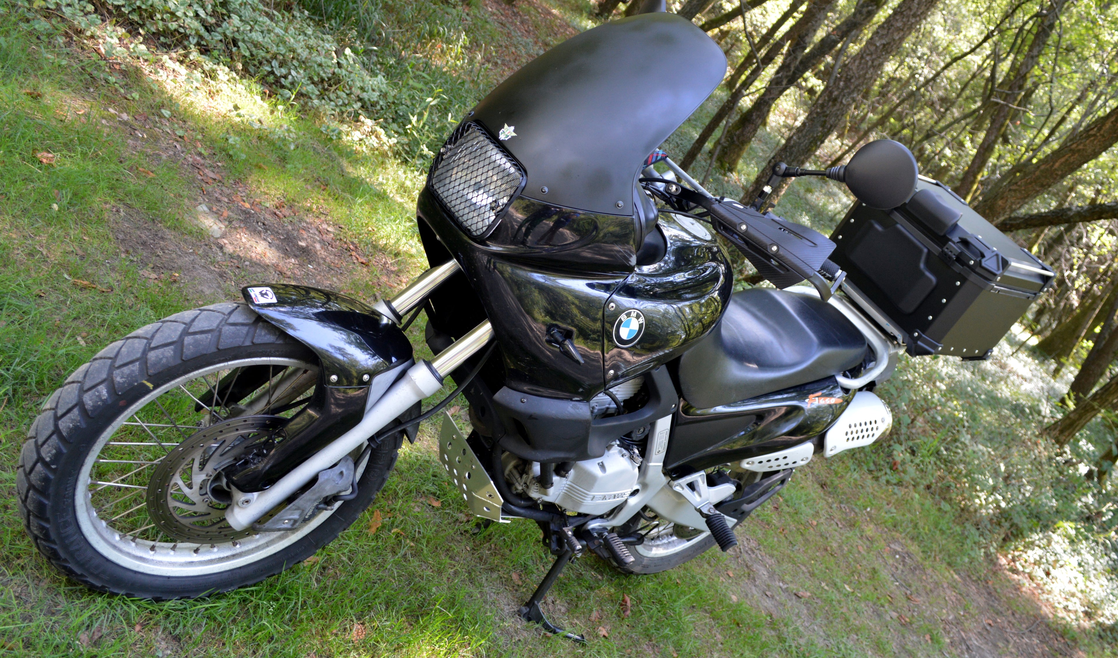 BMW F650 Funduro ’93–’00 – Paracoppa 4 mm in Alluminio saldato TIG