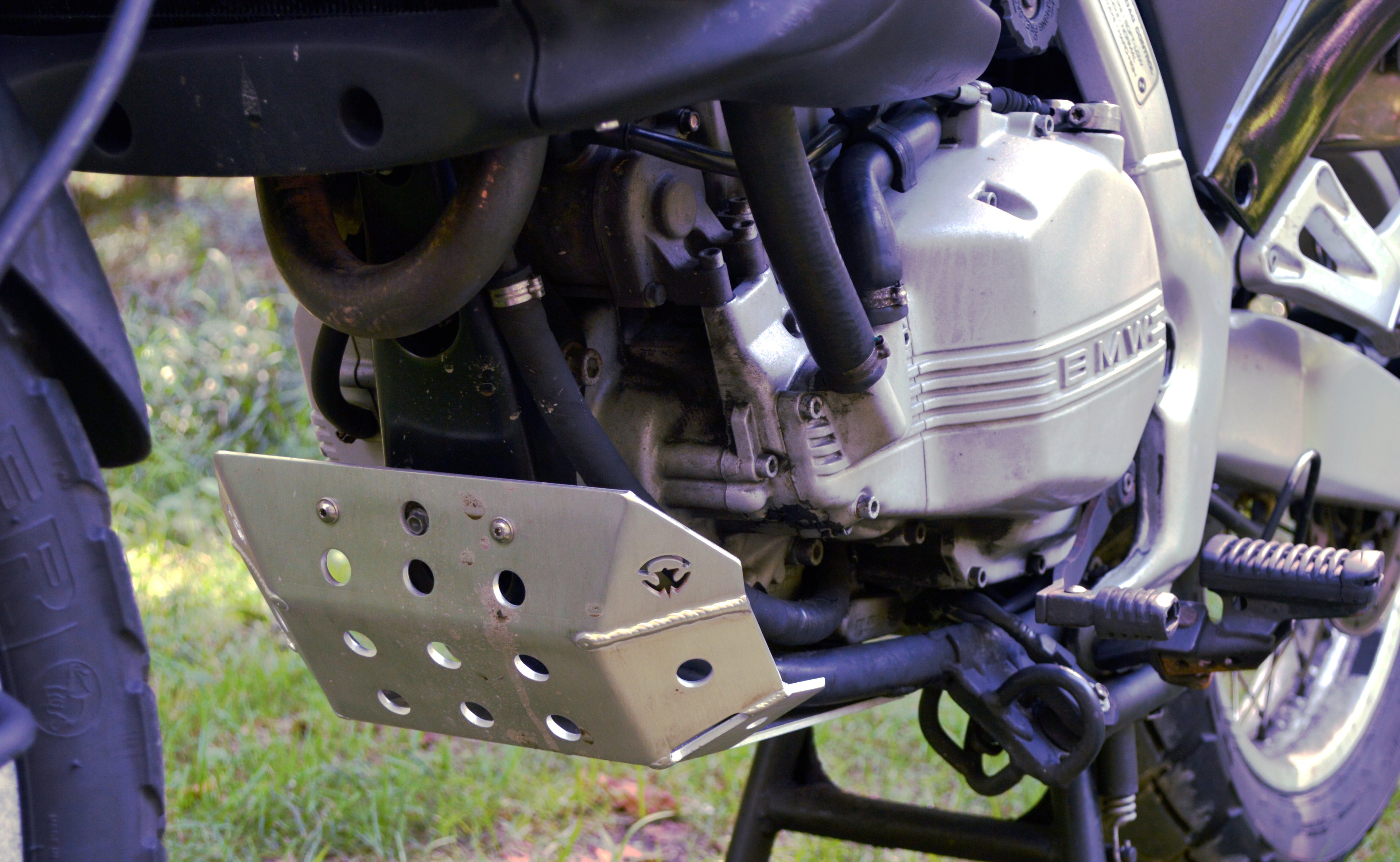 BMW F650 Funduro ’93–’00 – Paracoppa 4 mm in Alluminio saldato TIG