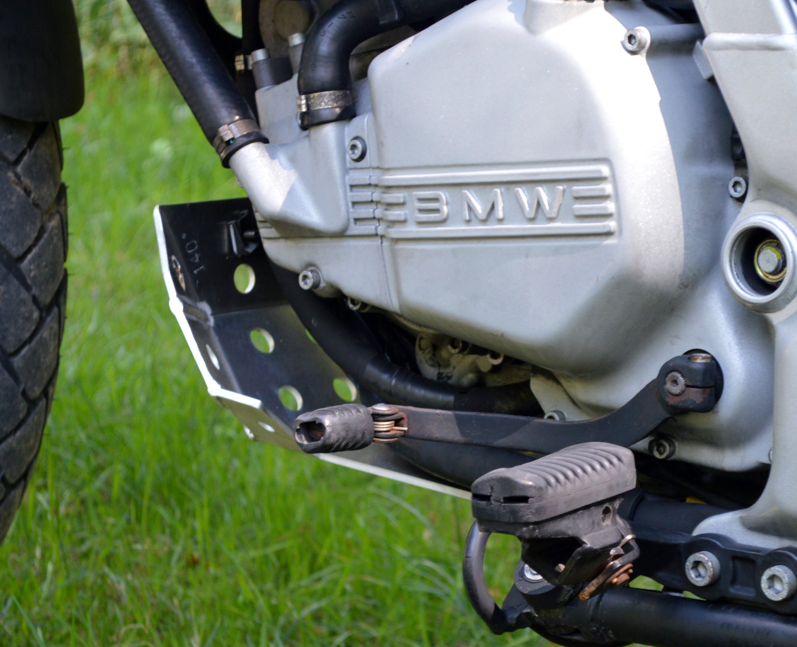 BMW F650 Funduro ’93–’00 – Paracoppa 4 mm in Alluminio saldato TIG