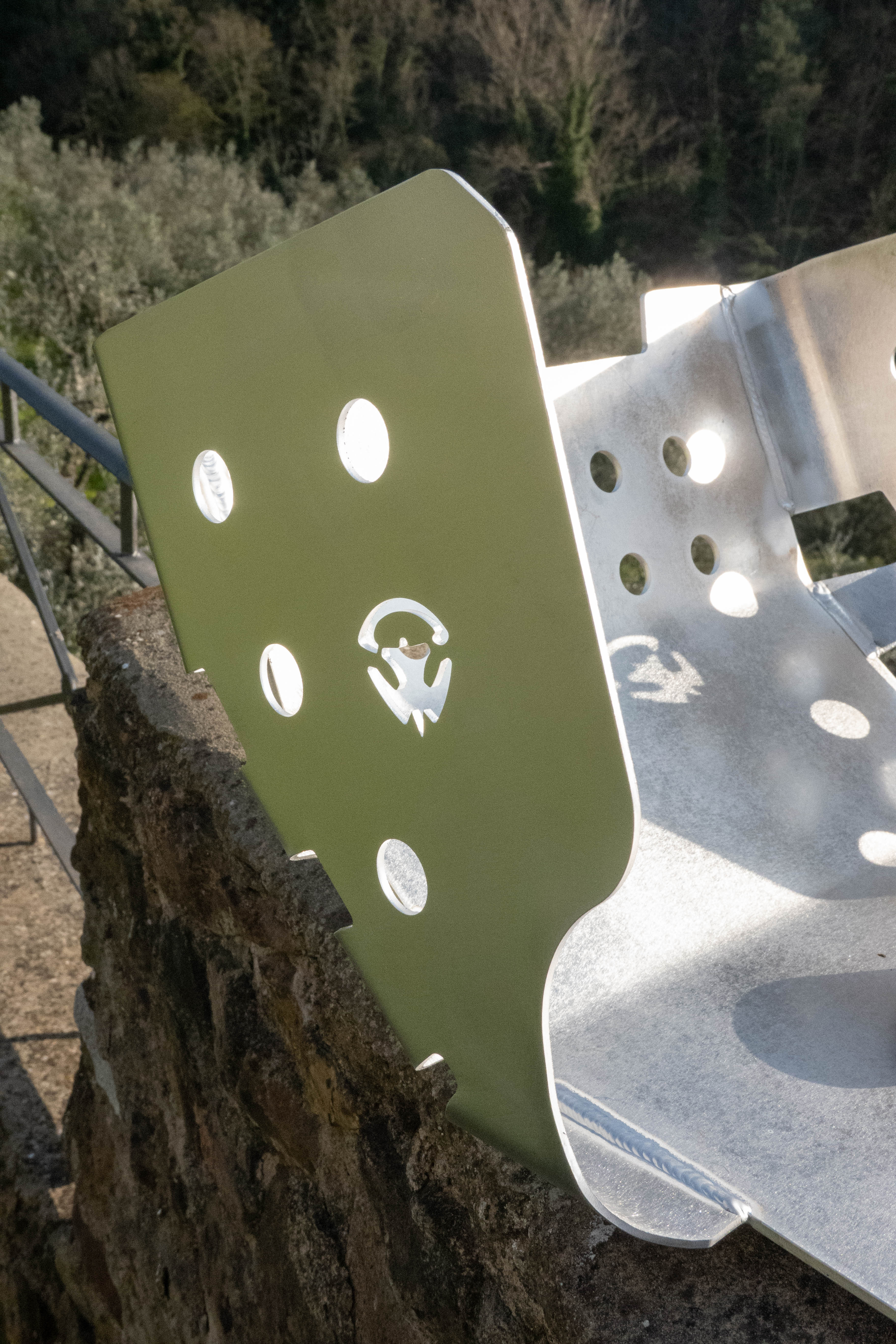 Honda Transalp XL 650 V ’00–’06 – Paracoppa 4 mm in Alluminio e Protezione Motore