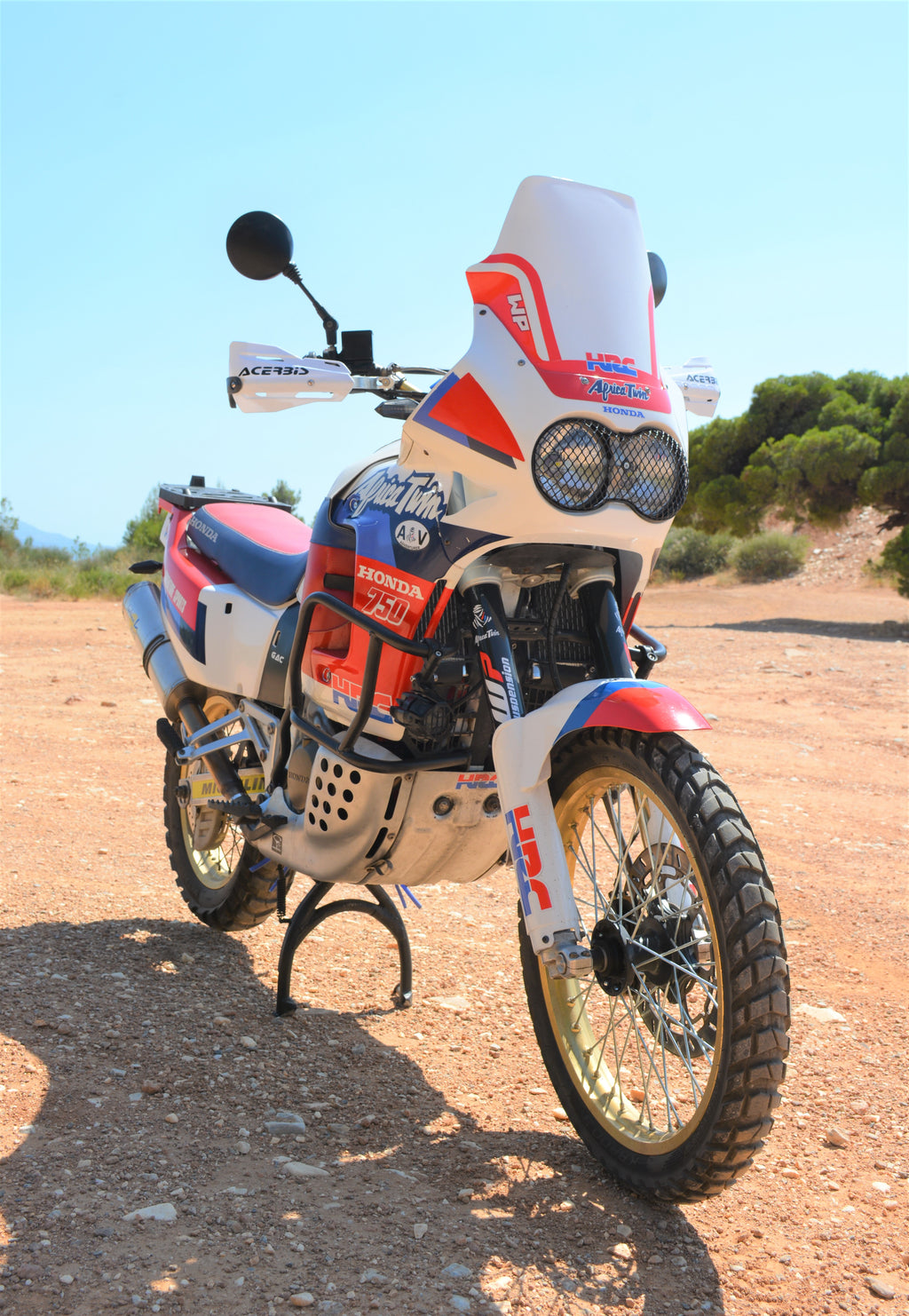 Honda Africa Twin XRV 750 RD04 ’90–’94 – Griglia Protezione Faro