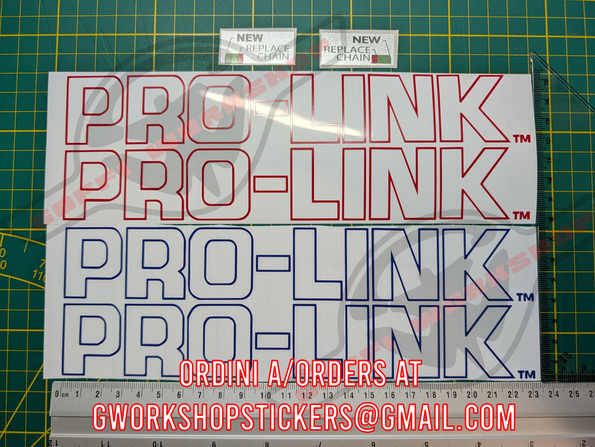 Sticker Pro-Link e chain replace Dominator