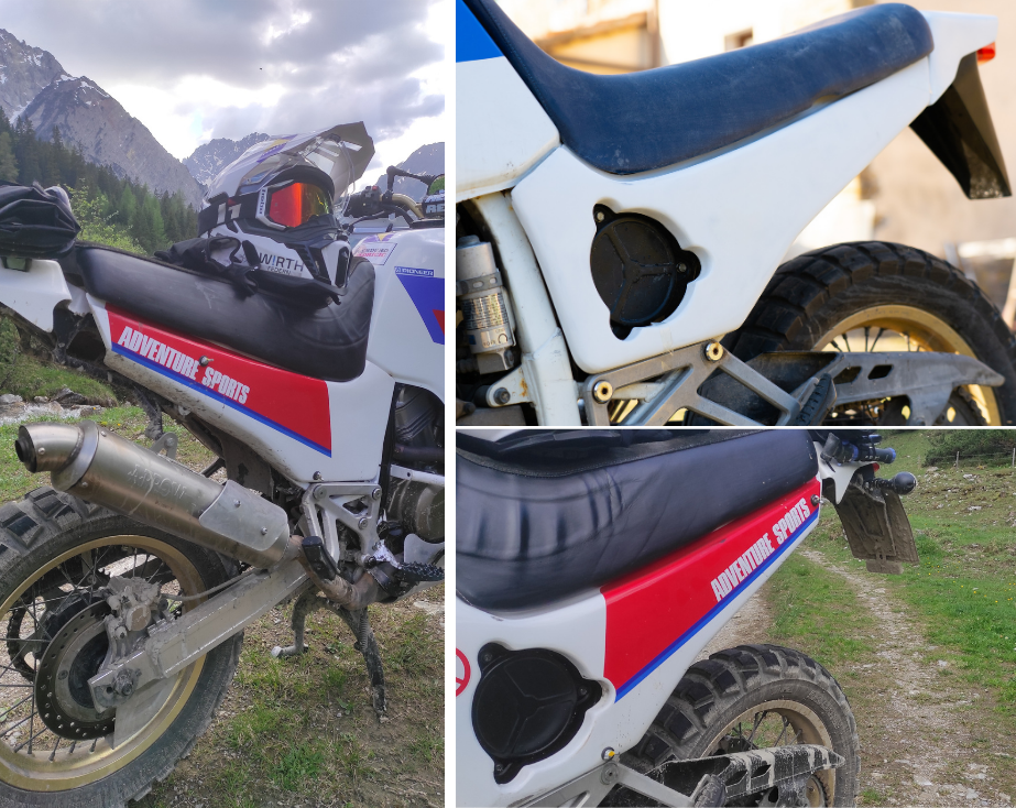 Honda Africa Twin RD03/RD04 ’88–’92 – Fianchetti Posteriori