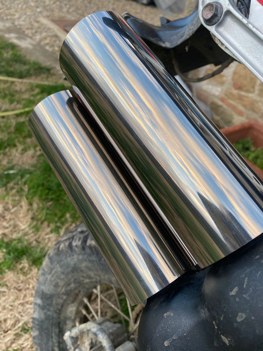 Honda Transalp XL 600–650  V ’87–’06– Tubi scarico inox