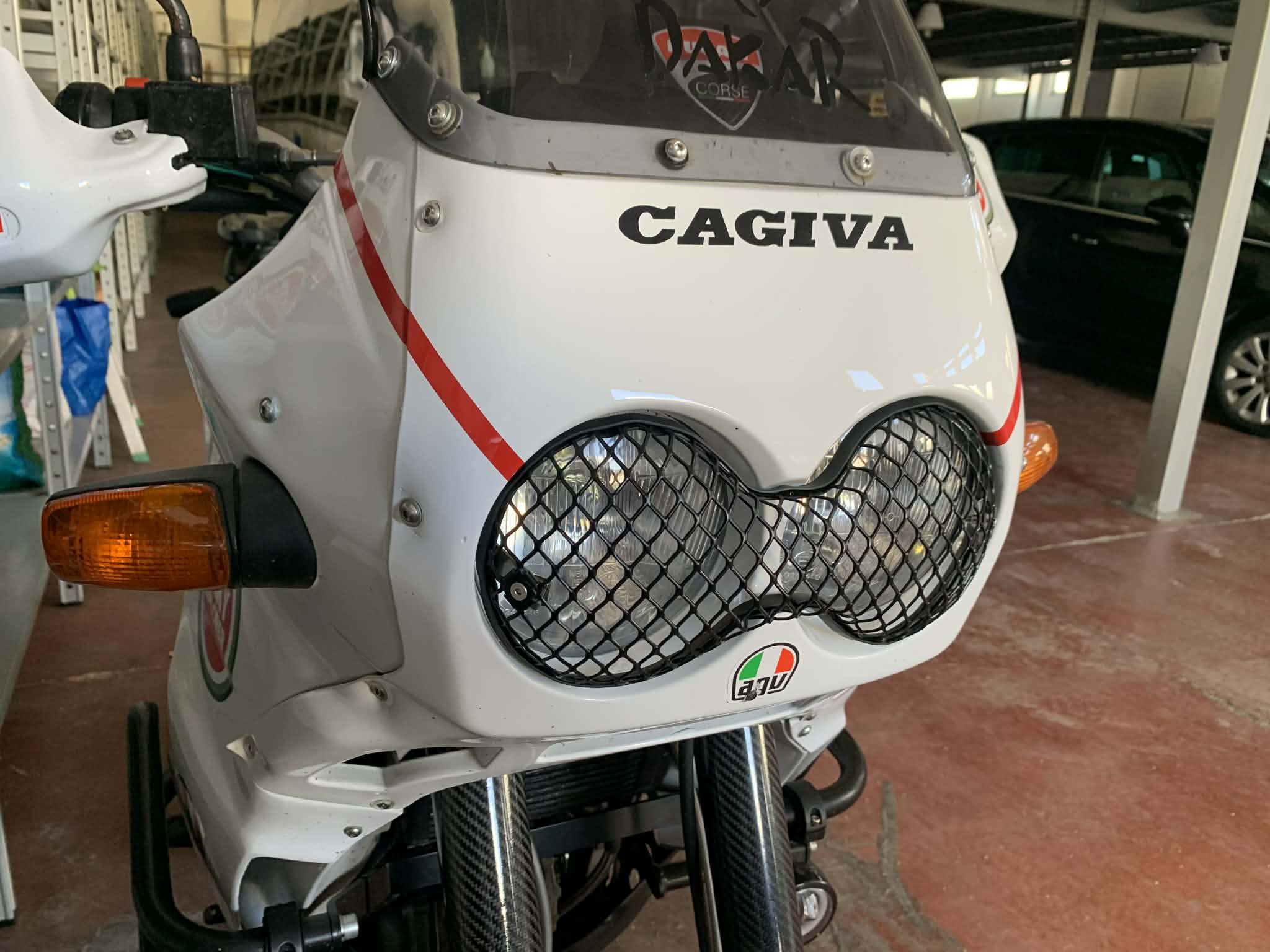 Cagiva Elefant - Griglia faro