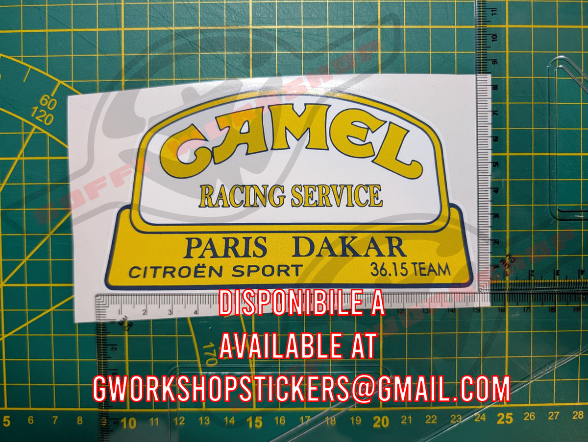 Stickers Dakar Retro Plates