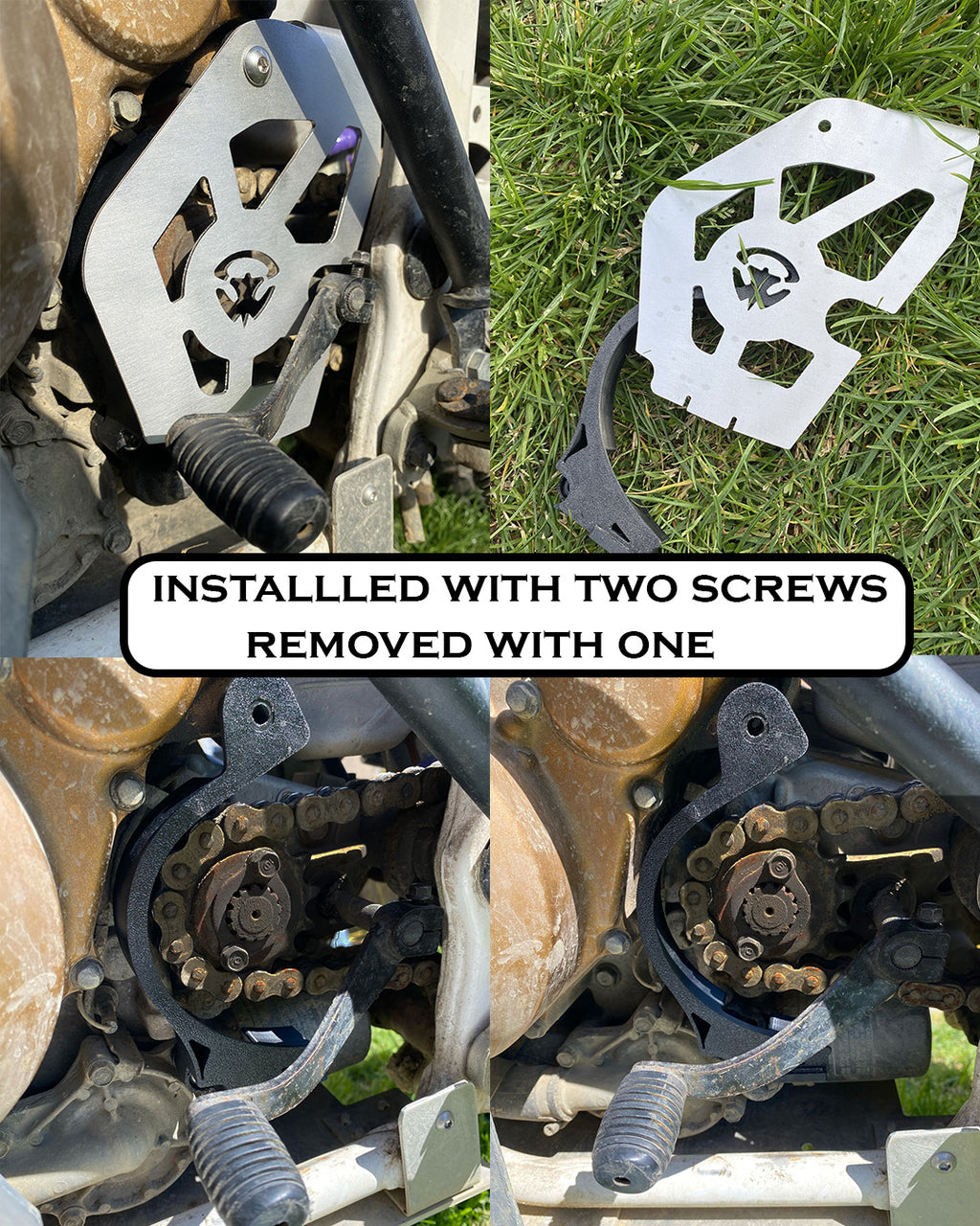 Honda Transalp 600/650/700 ’87–’13 – Carter pignone smontaggio rapido