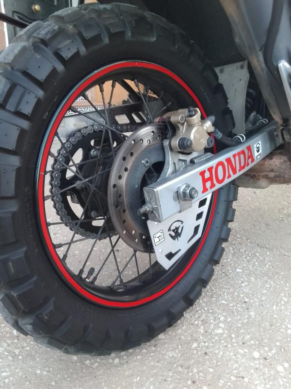 Honda Transalp 600/650/700 – Protezione disco posteriore