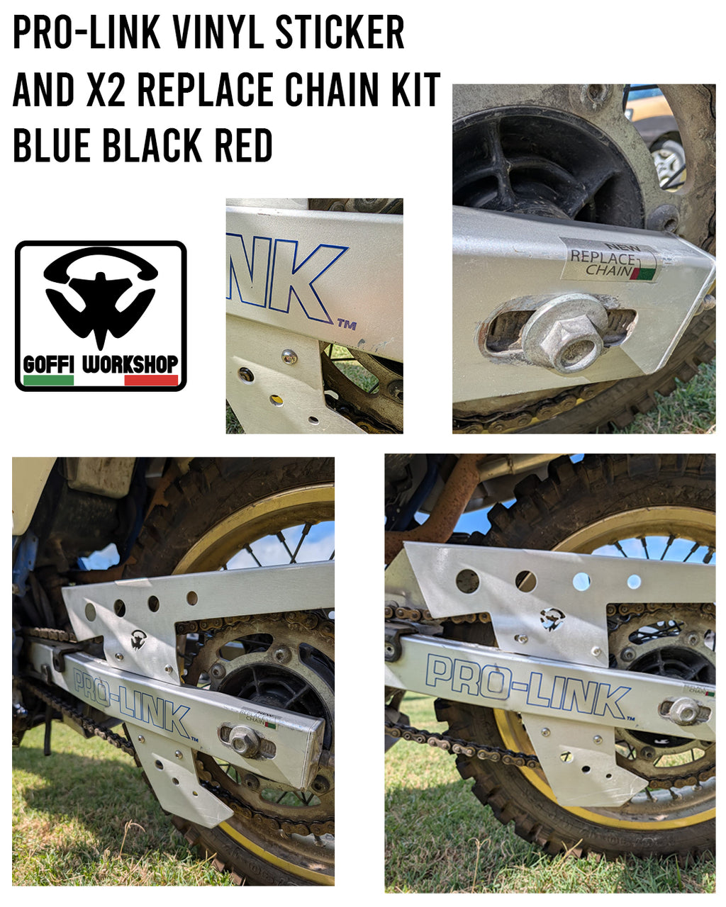 Sticker Pro-Link e chain replace Dominator