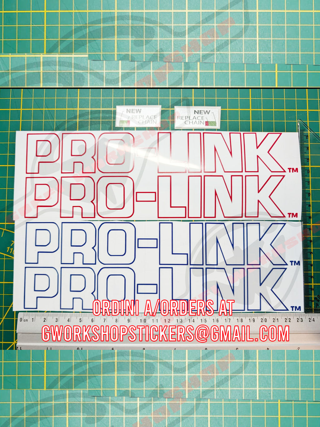 Sticker Pro-Link e chain replace Dominator