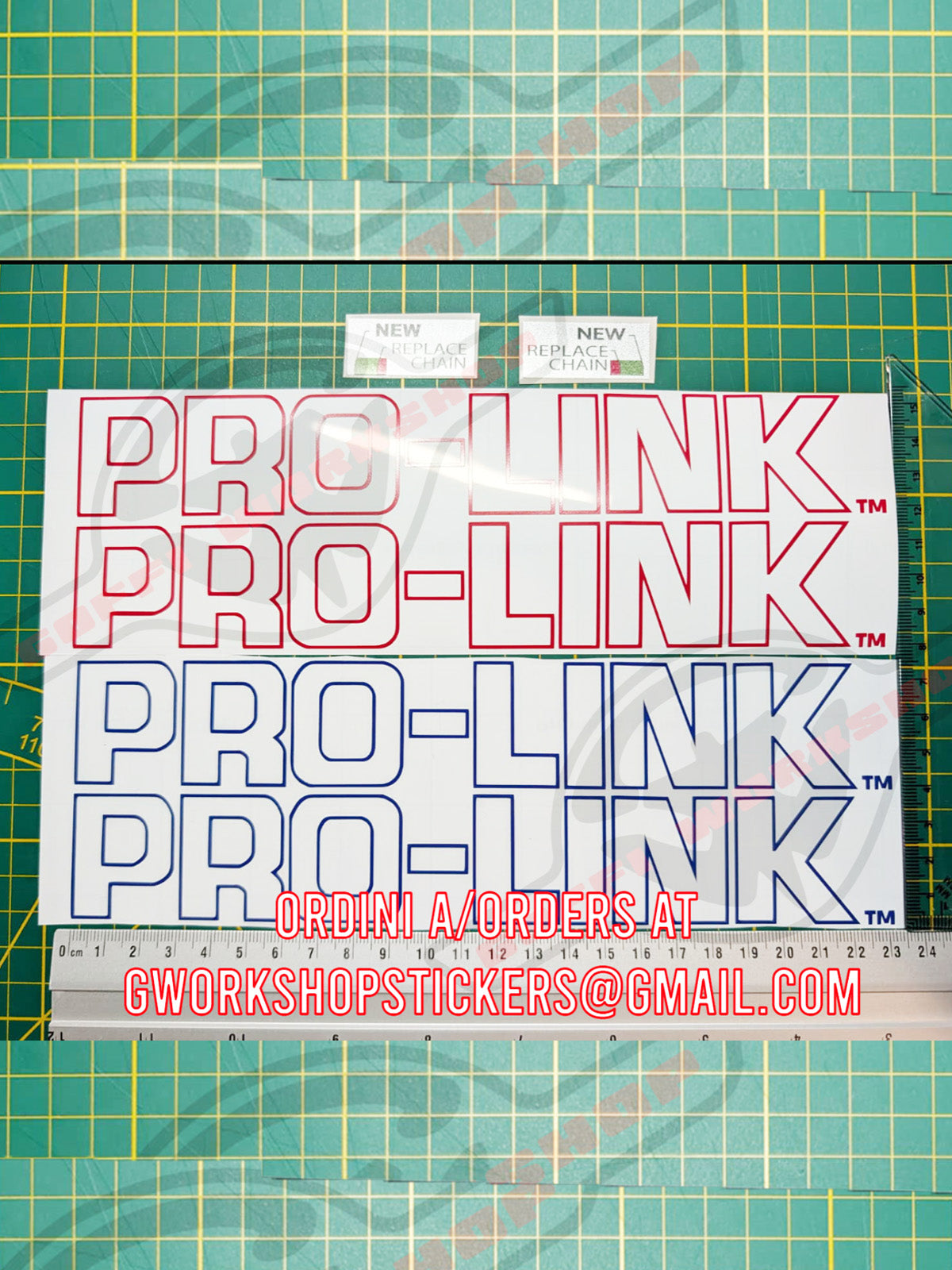 Sticker Pro-Link e chain replace Dominator